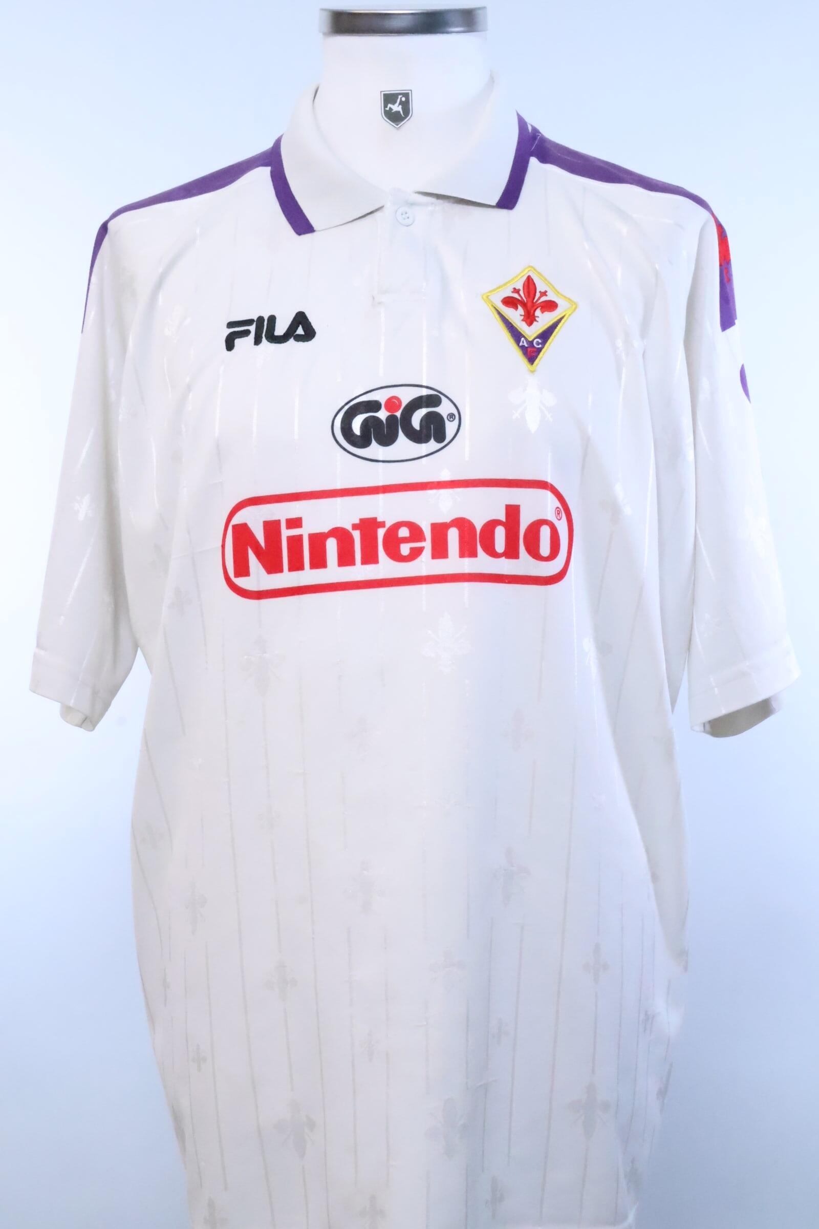 Fiorentina 1998/99 Away Shirt - L Authentic Original Football Shirt