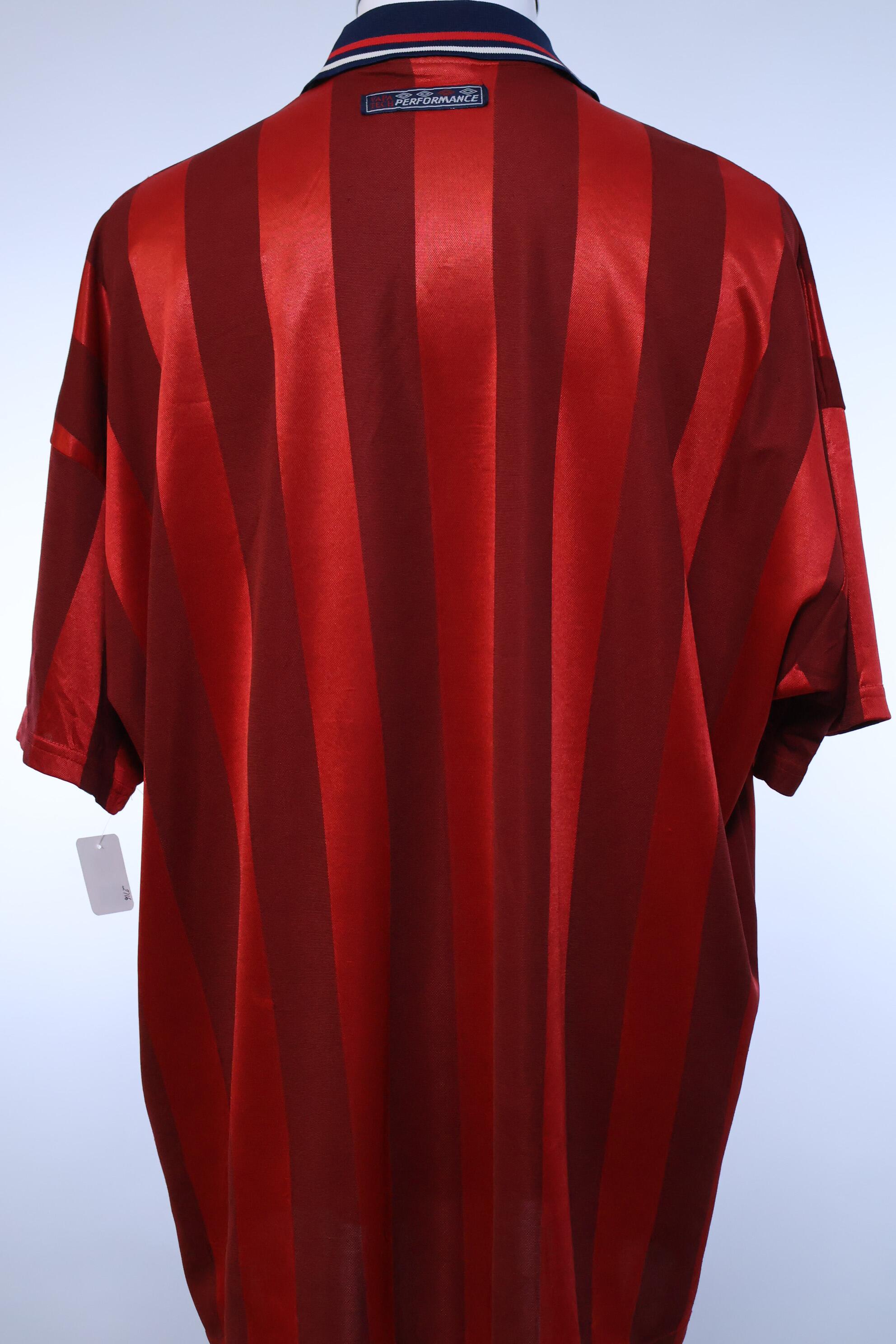 England 1997/99 World Cup Away Shirt - XXL Authentic Vintage Football Shirts