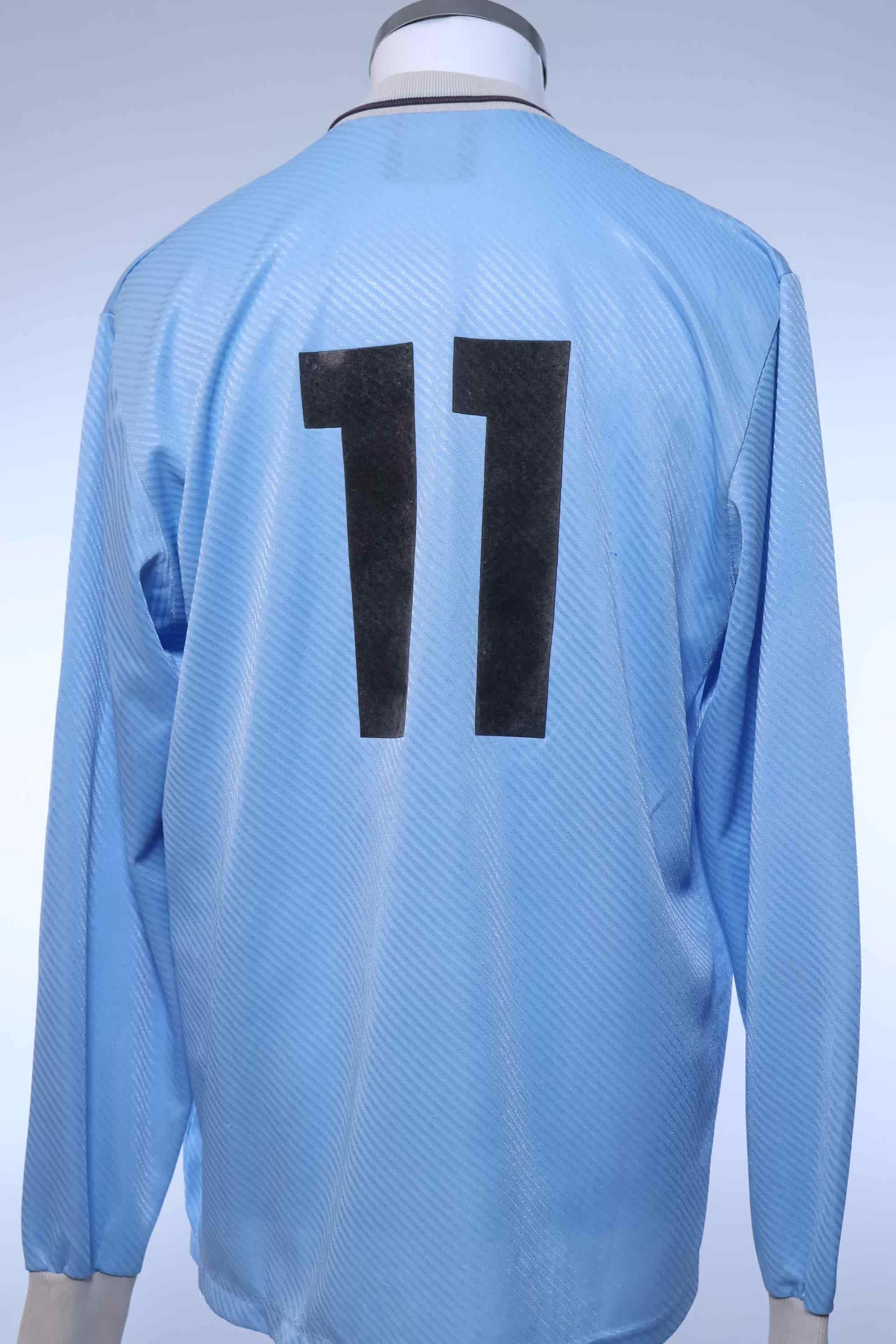 S.S Lazio Signori #11 1993/95 Home Shirt - Long Sleeve - XL- BACK
