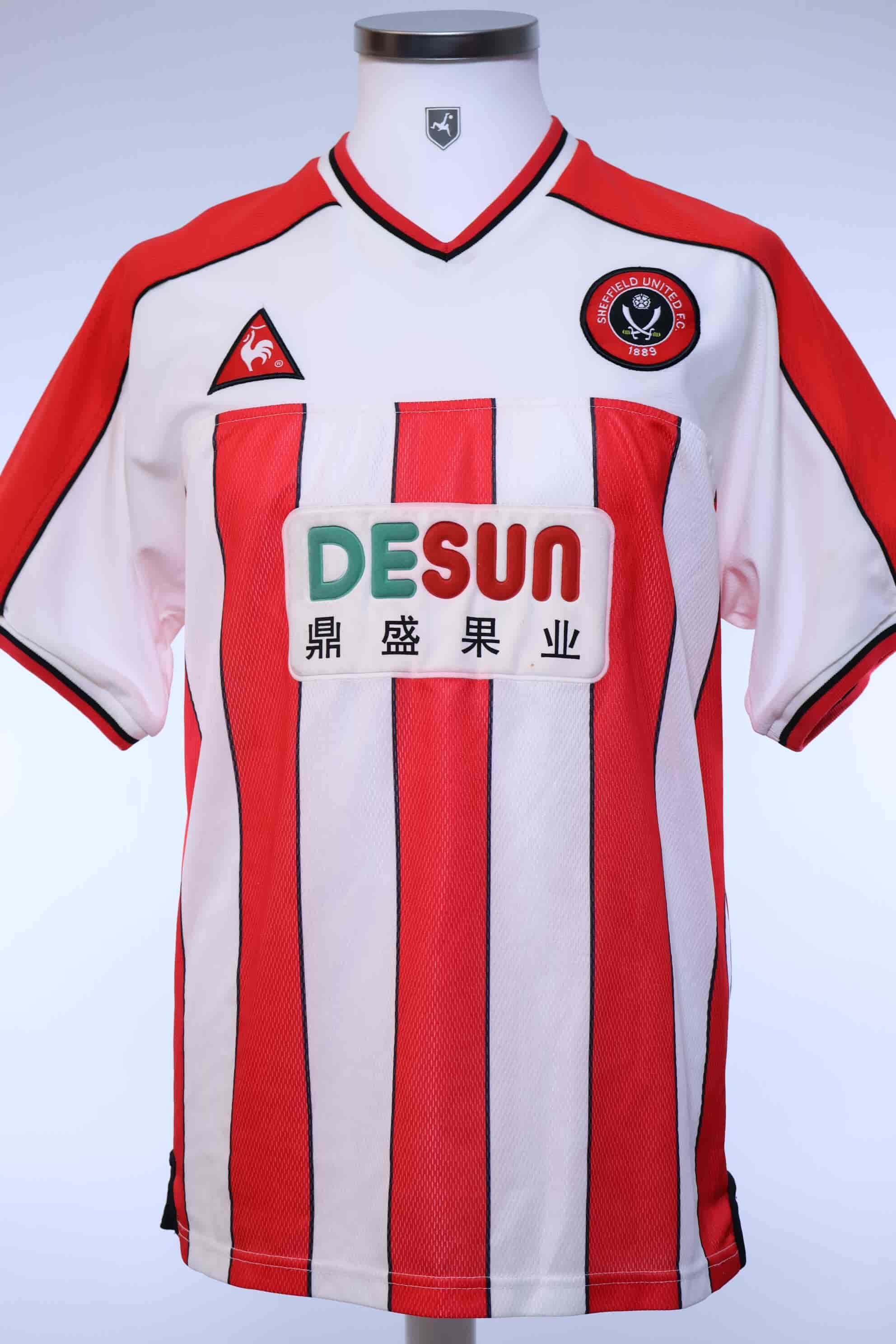 Sheffield United F.C 2002/04 Home Shirt - M- FRONT