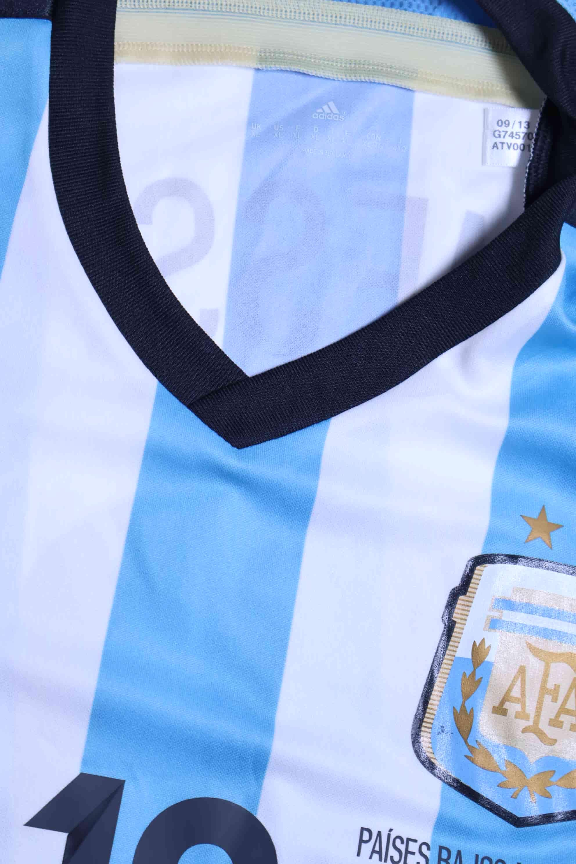 Argentina Messi #10 2014/ World Cup Home Shirt - XL- TAGS