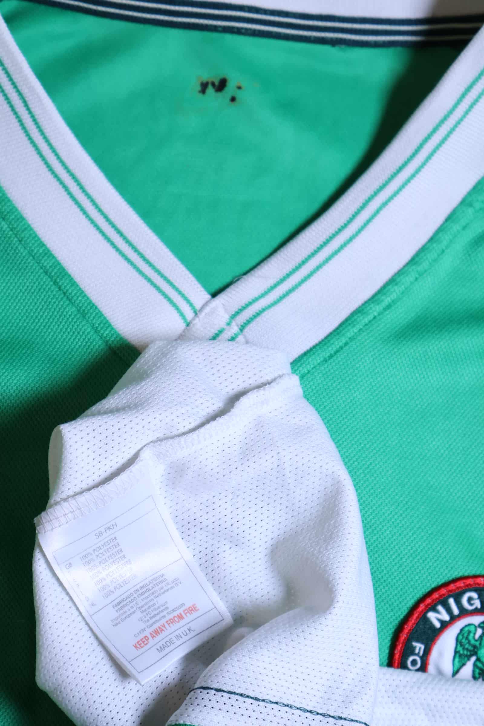 Nigeria 1998/00 Home Shirt - XL- TAGS