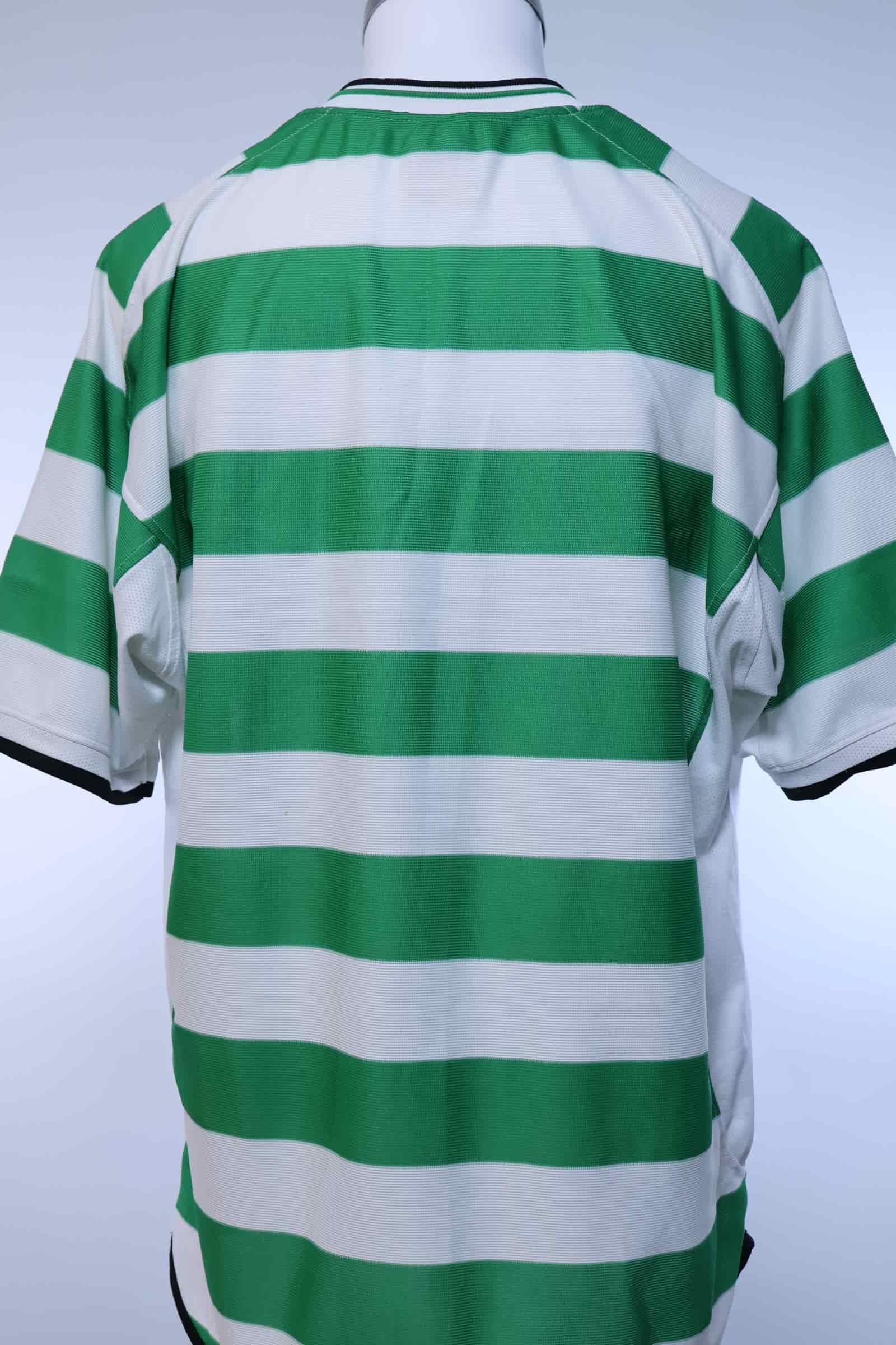 Celtic F.C 2001/03 Home Shirt - XL- BACK