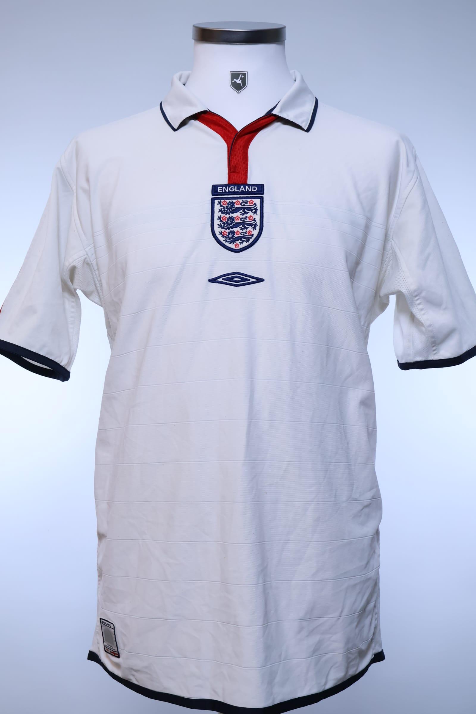 England 2003/05 Home Shirt - M- FRONT