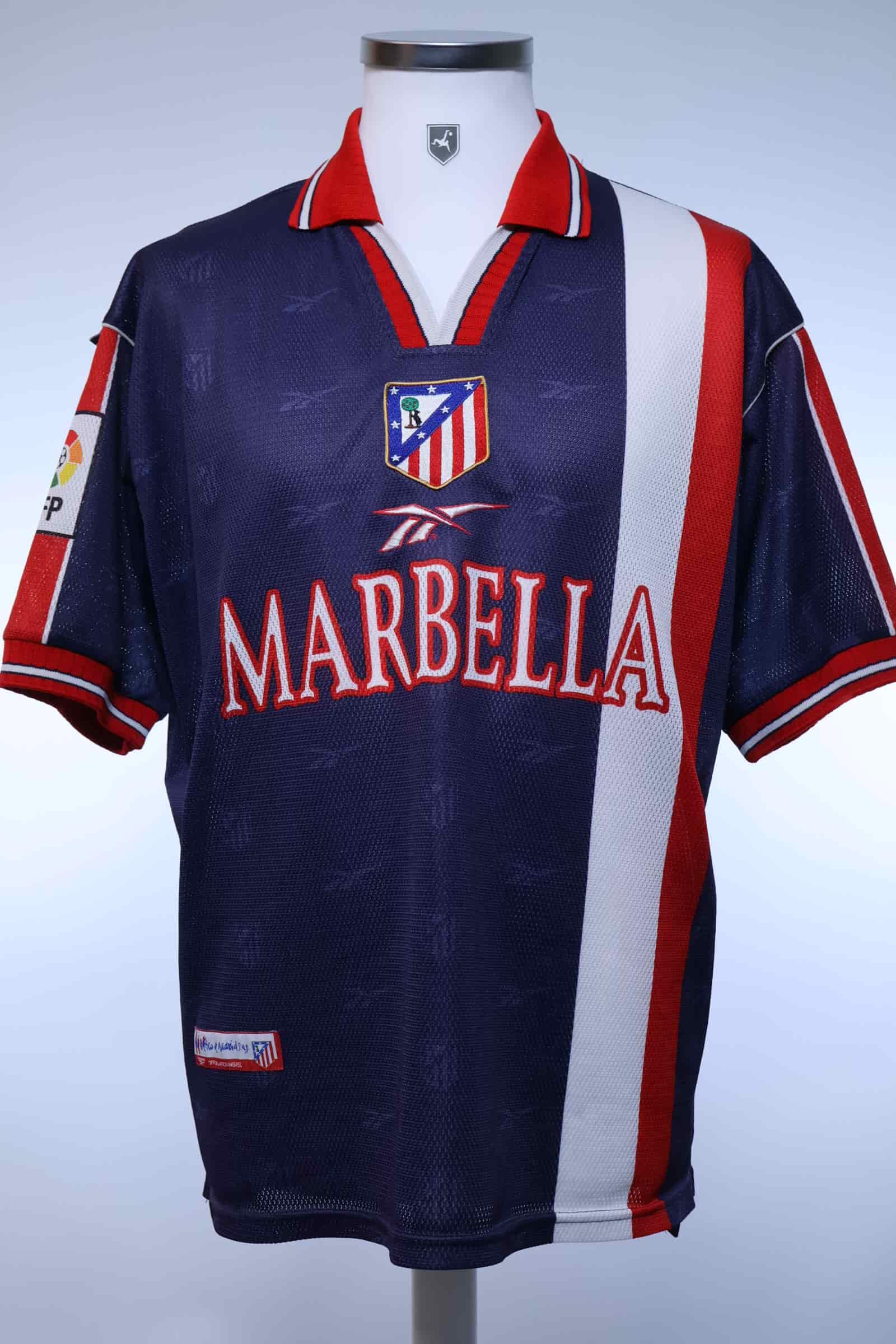 Atlético De Madrid 1998/99 Away Shirt - L- FRONT