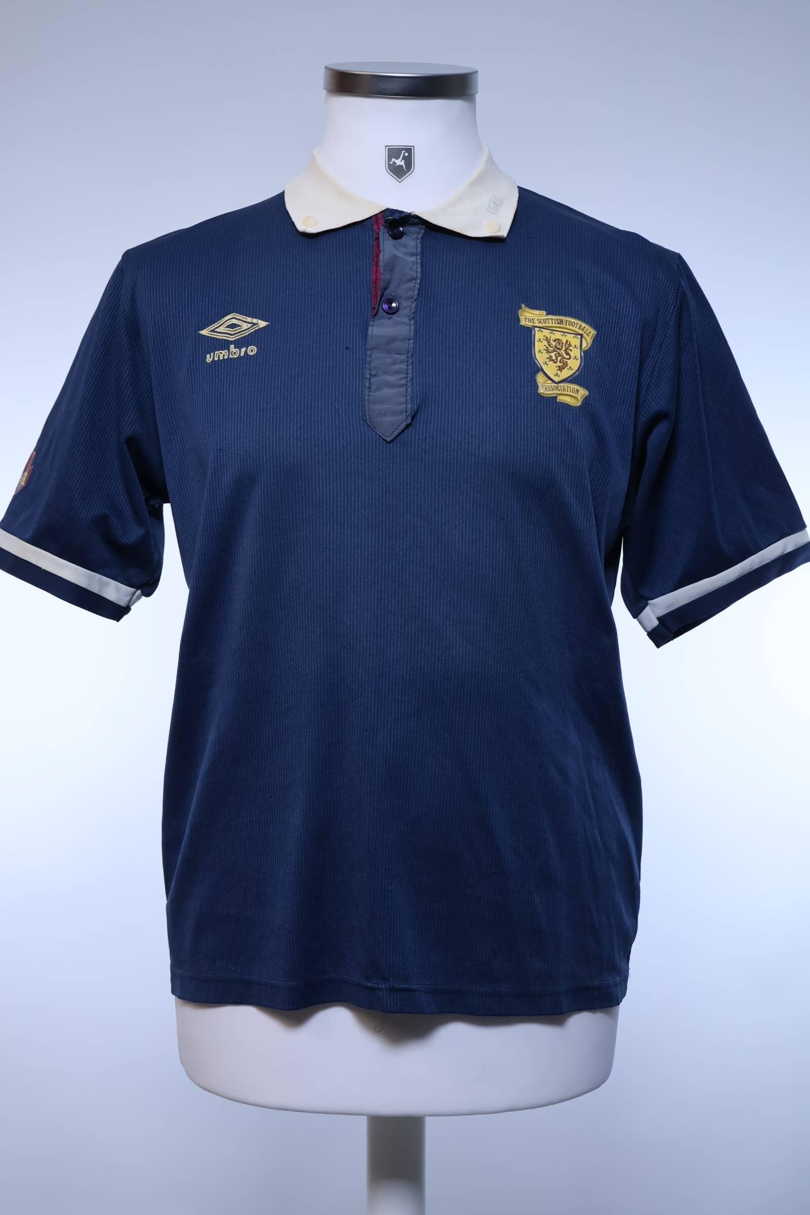 Scotland 1988/91 Home Shirt - M- FRONT