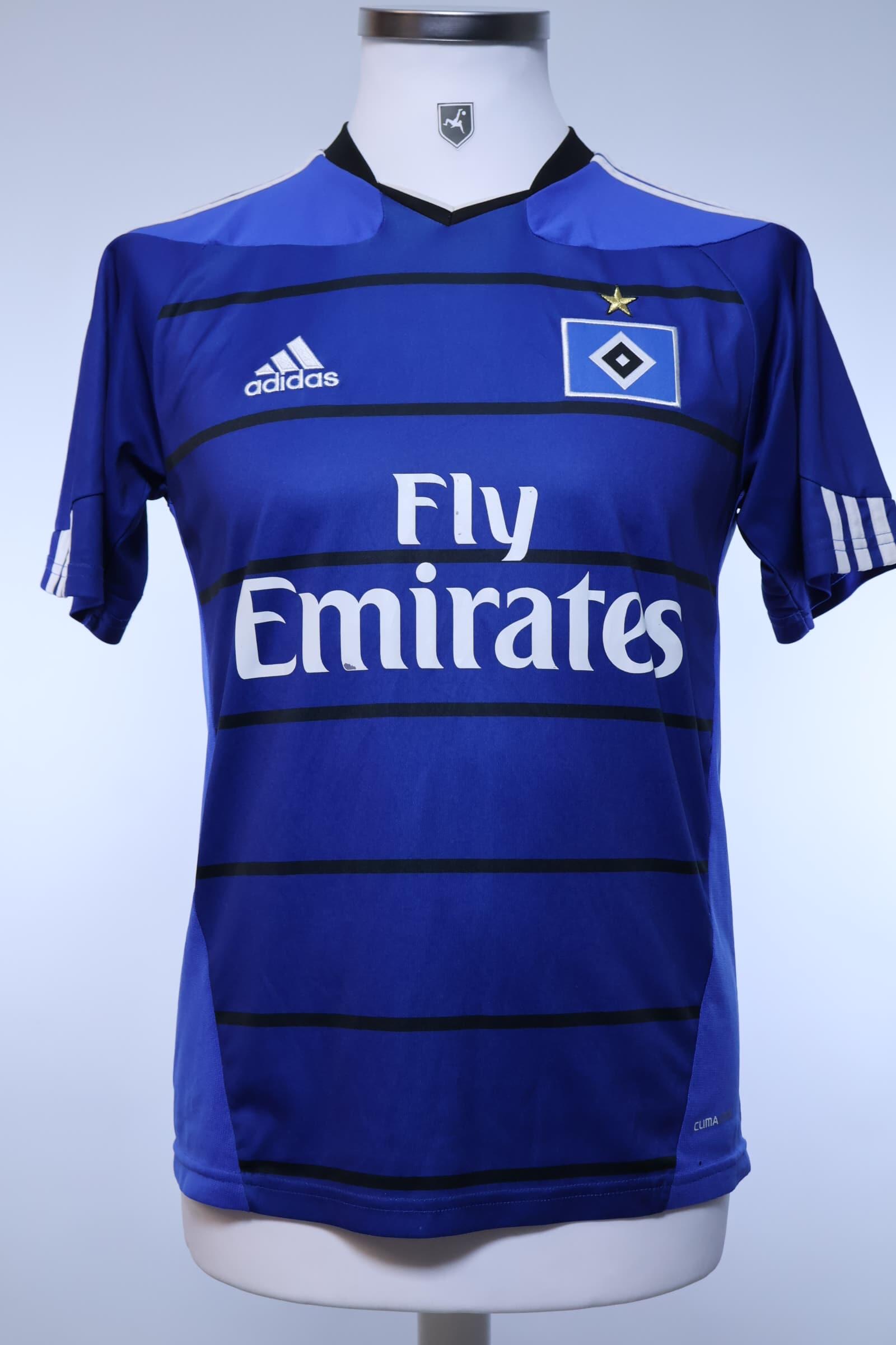 Hamburger Sv V. Nistelrooy #22 2010/11 Home Shirt - M- BACK