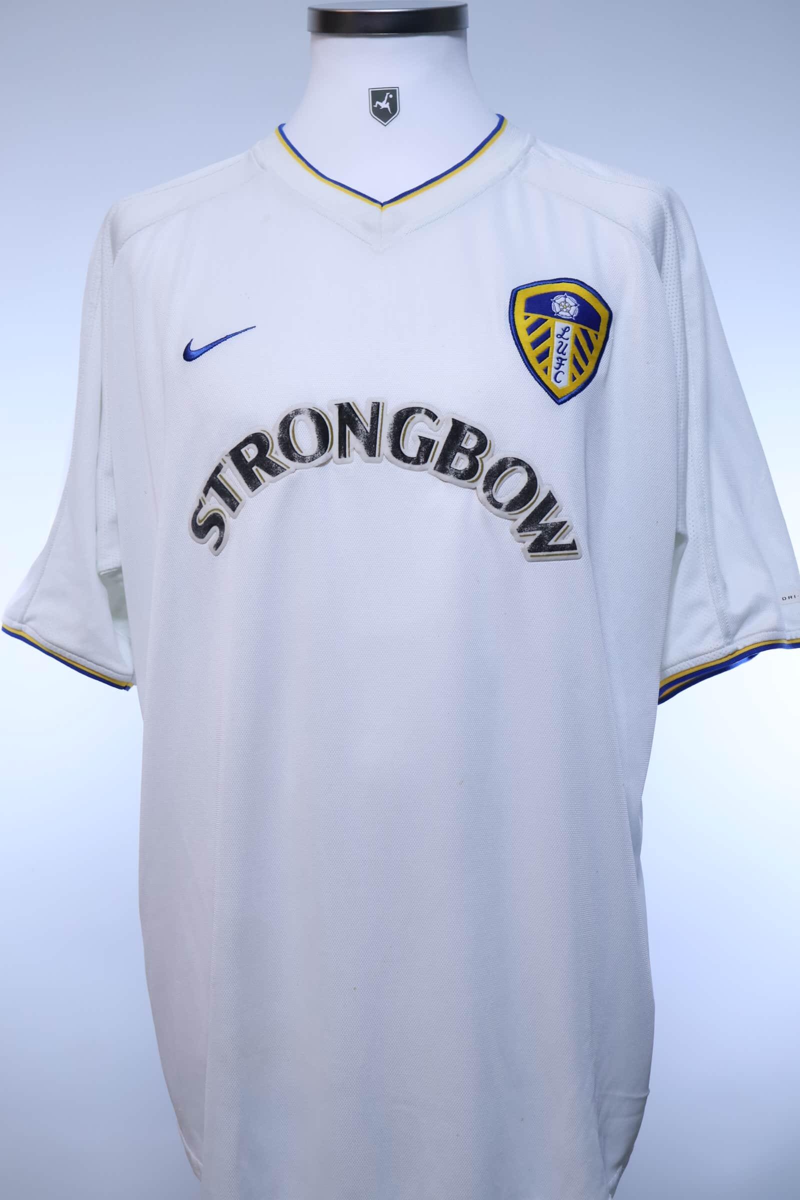 Leeds United 2000/01 Home Shirt - L- FRONT