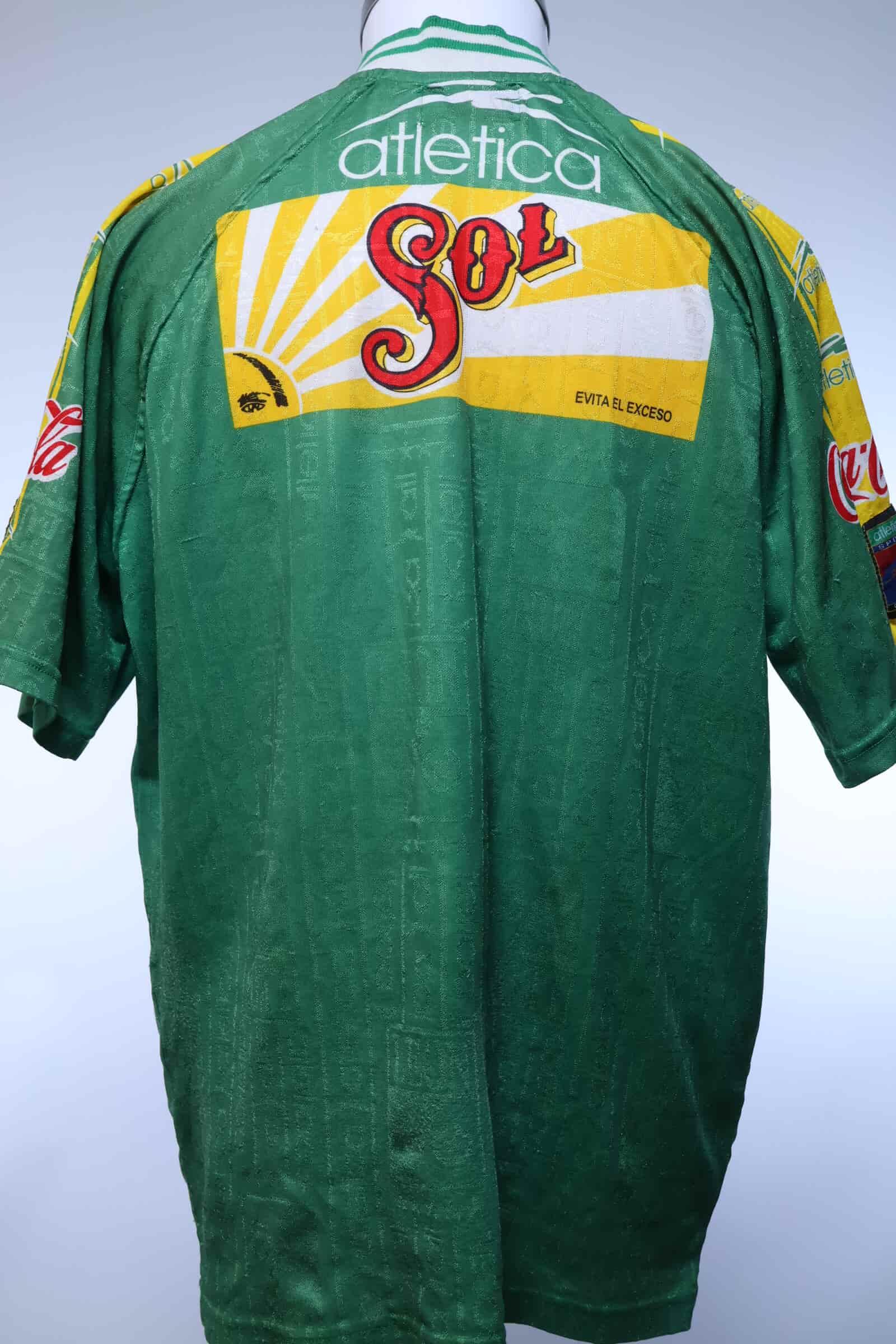 Club Leon 1997/98 Home Shirt - L- BACK