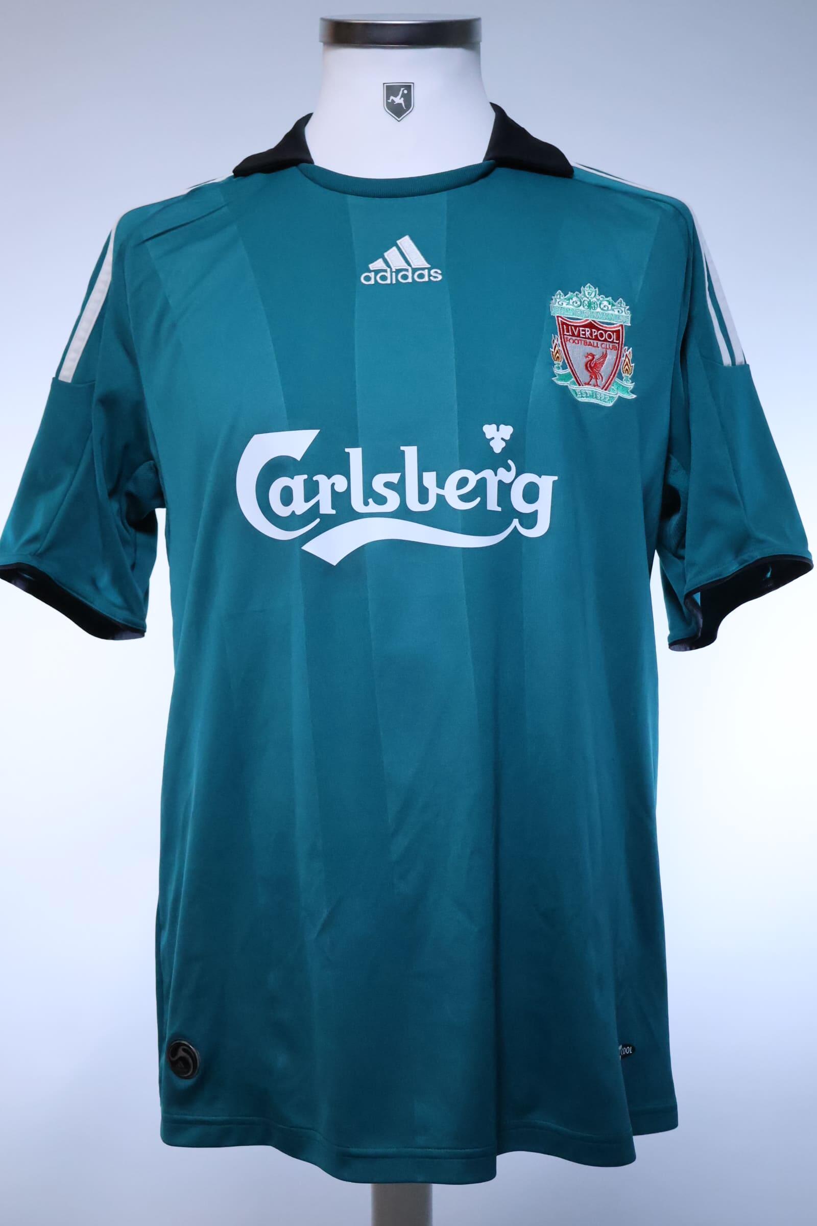 Liverpool F.C Al Onso #14 2008/09 Third Shirt - M- BACK