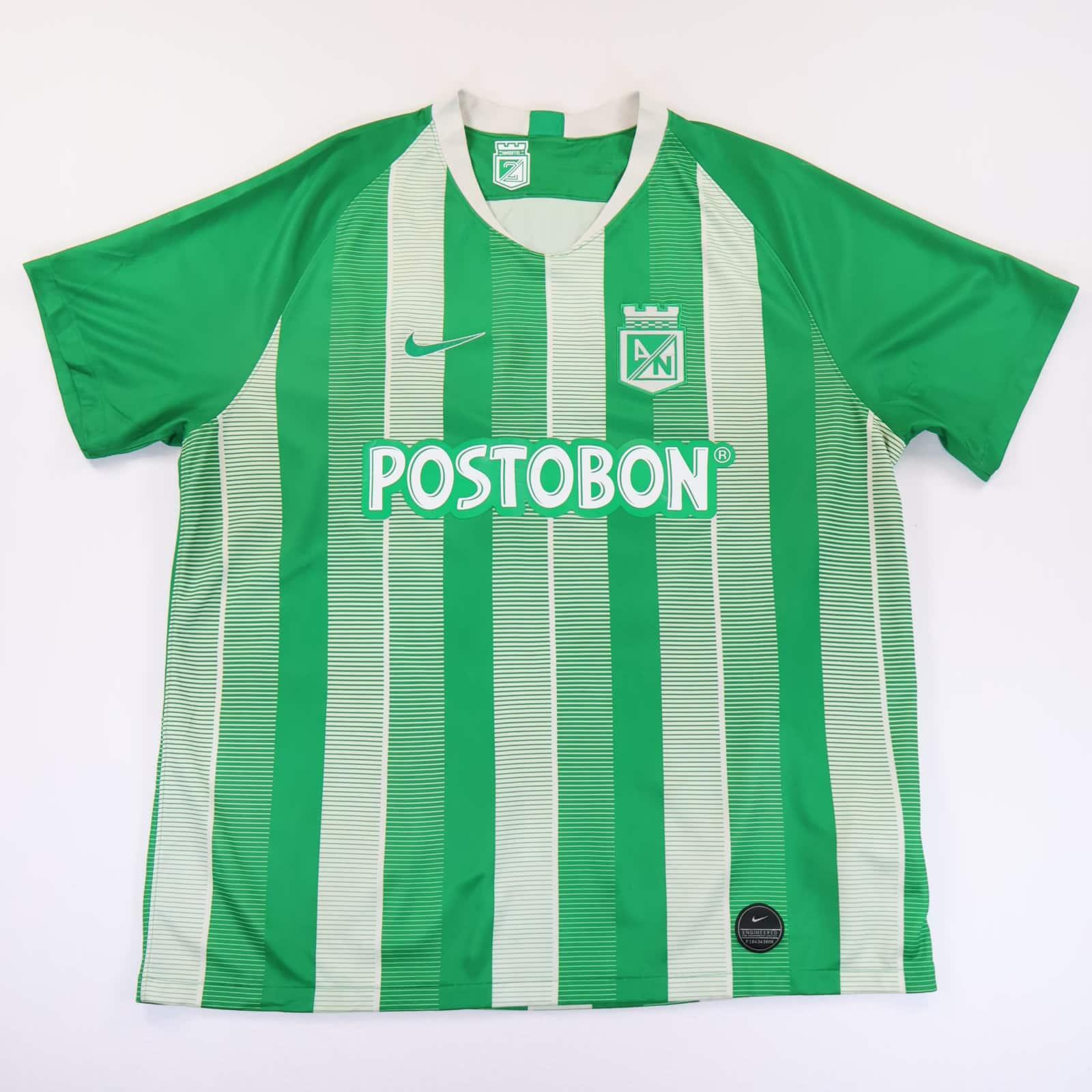 Atlético Nacional 2018/19 Home Shirt - XL- FRONT