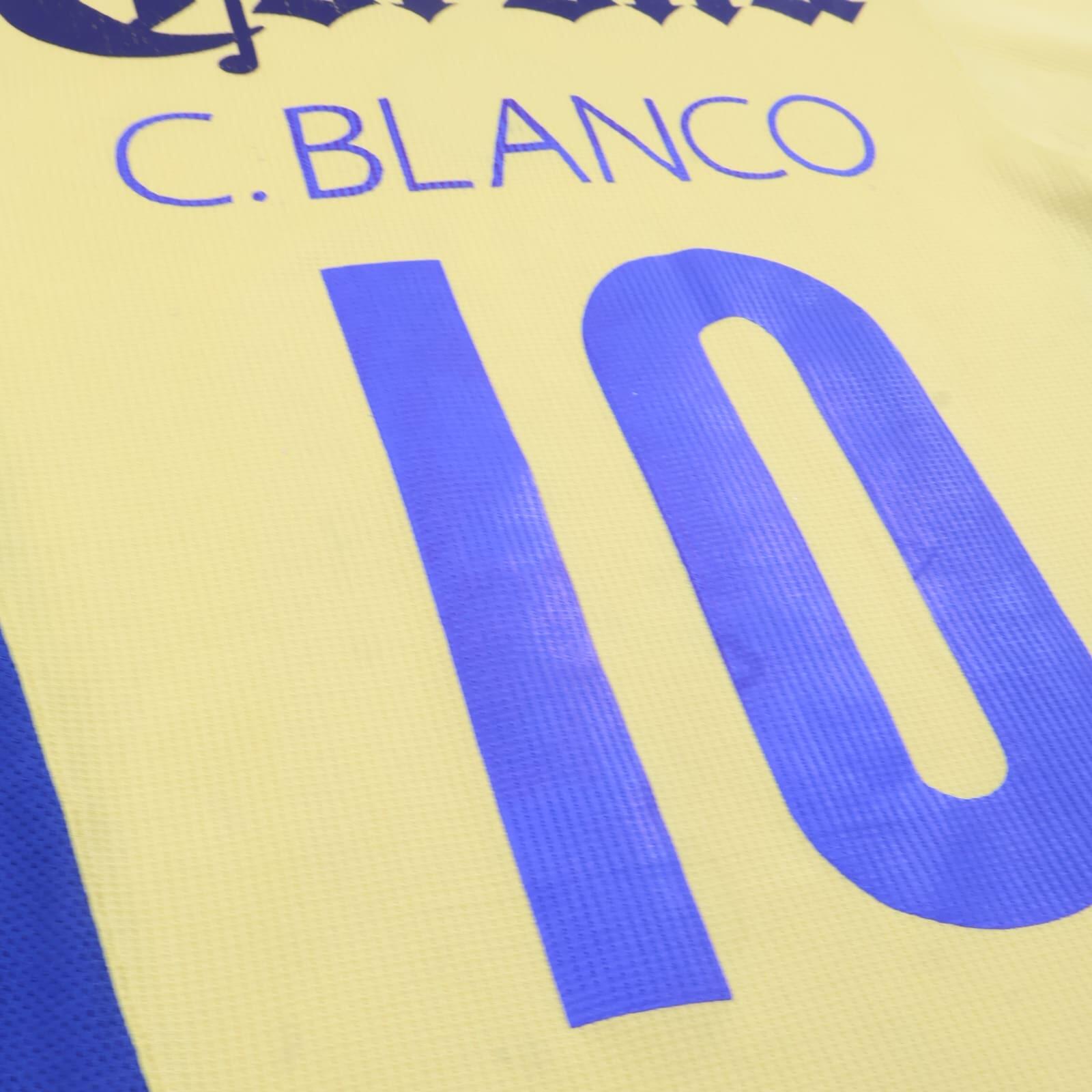 Club América C. Blanco #10 2004/05 Home Shirt - M- BACK