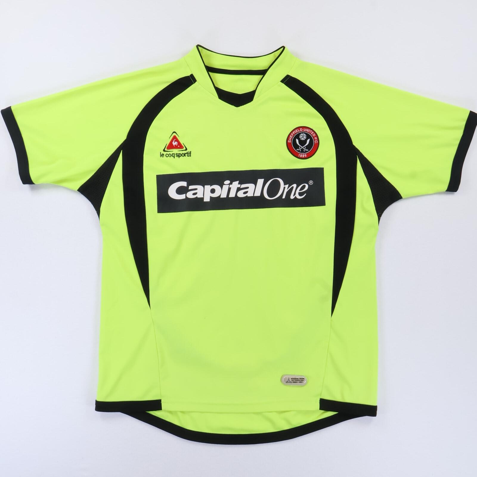 Sheffield United F.C Beattie #6 2007/08 Away Shirt - M- FRONT