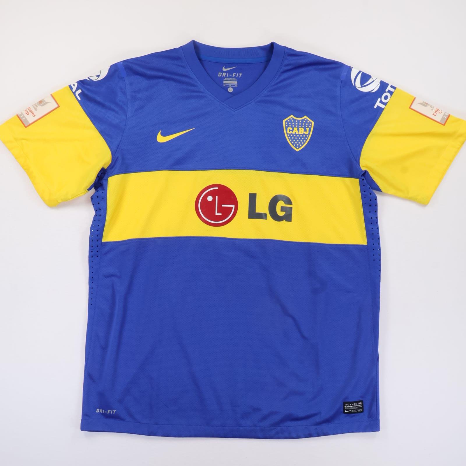 Boca Juniors #3 2011/12 Home Shirt - Player Issue - XL- FRONT