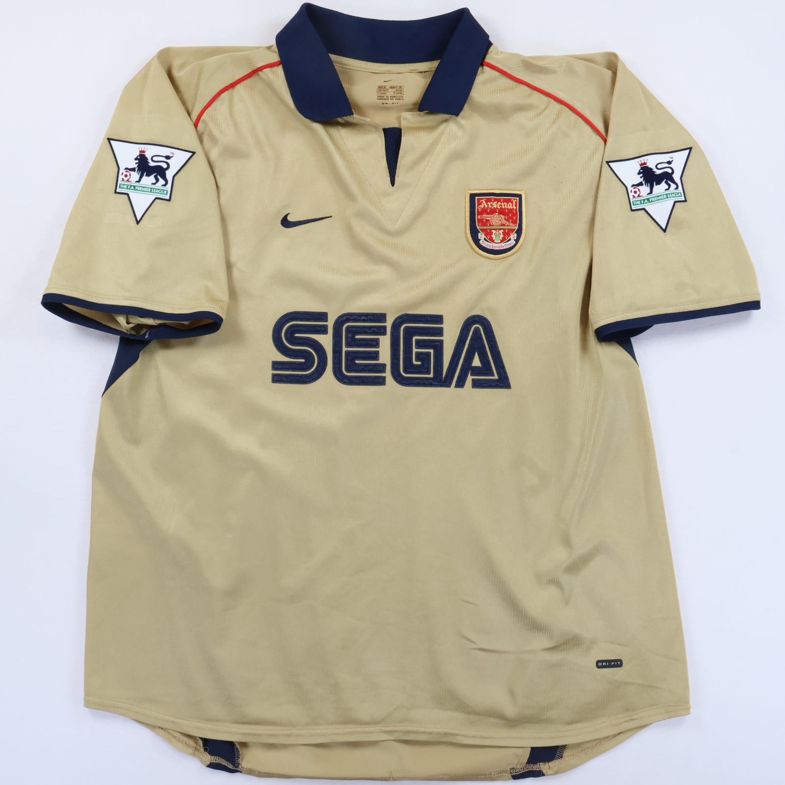 Arsenal Wiltord #11 2001/02 Away Shirt - XL- BACK