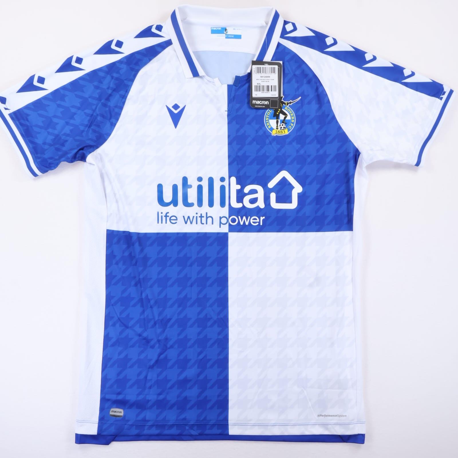 Bristol Rovers 2020/01 Home Shirt - XXL- FRONT