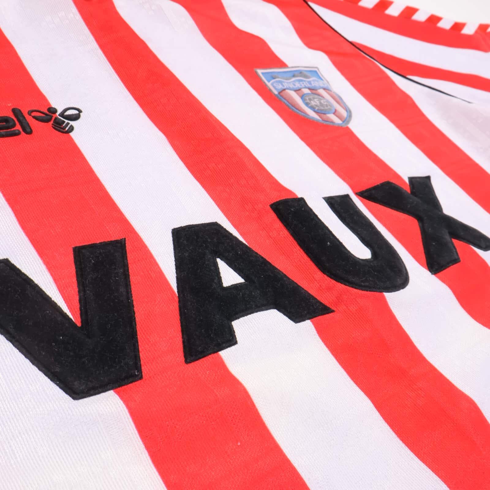 Sunderland A.F.C 1988/91 Home Shirt - L- BACK