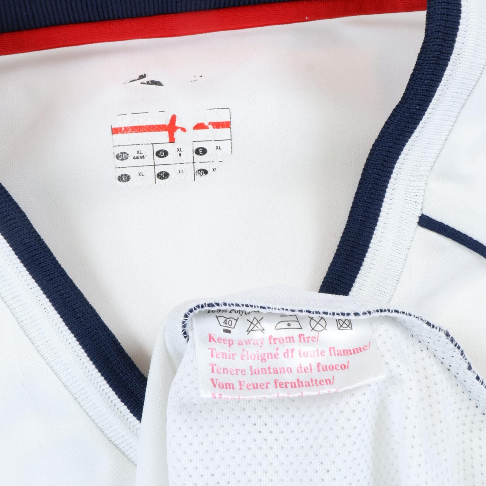 England 2001/03 Home Shirt - XL