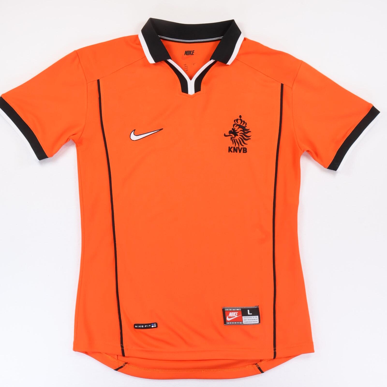 Netherlands 1998/00 Home Shirt - L- FRONT