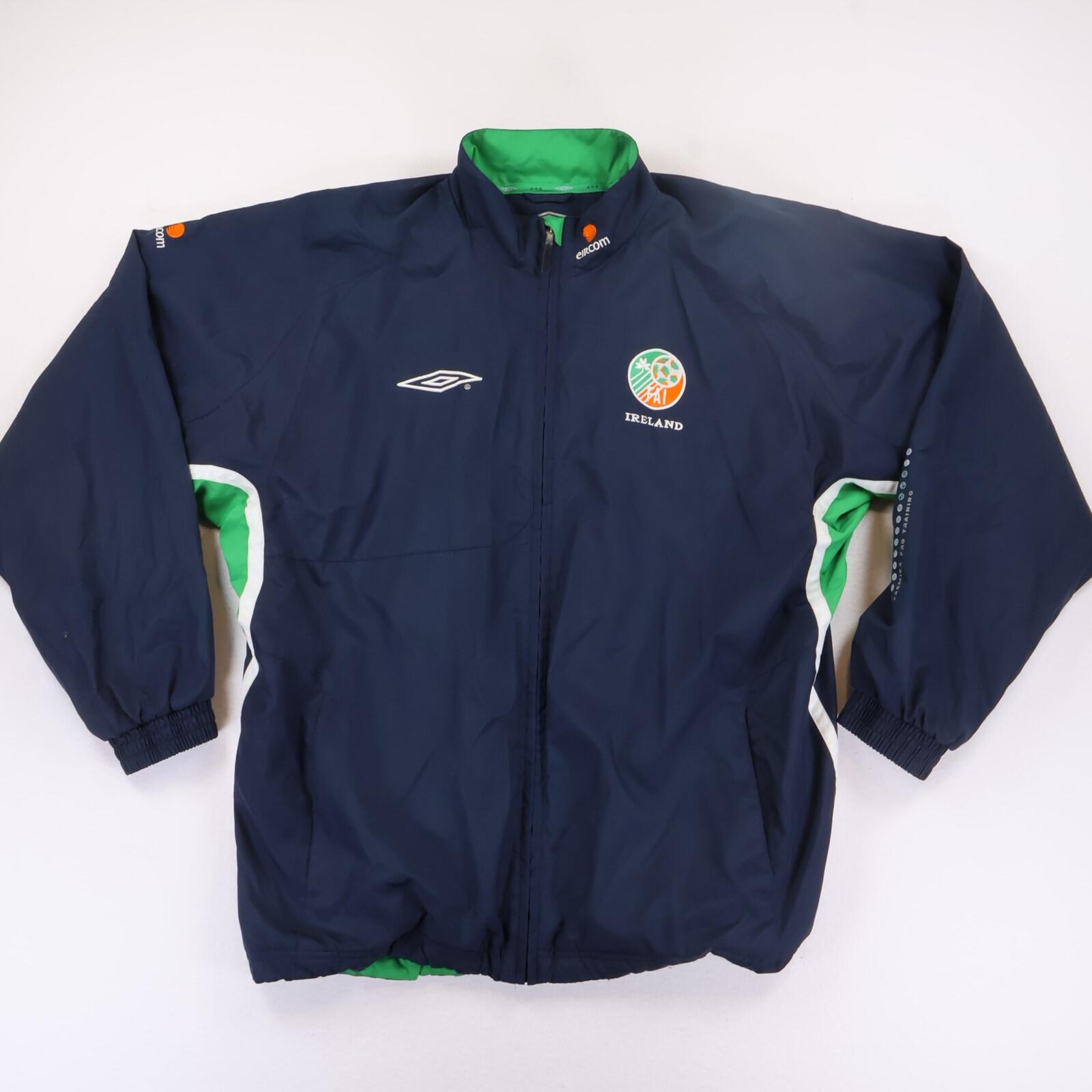 Republic Of Ireland 2002/03 Track Jacket - M- FRONT