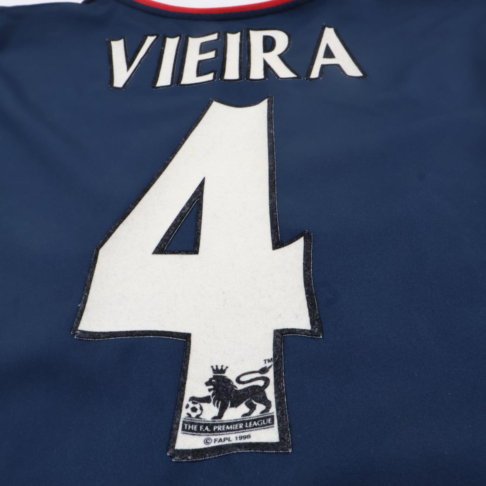 Arsenal Vieira #4 2002/04 Away Shirt - XL