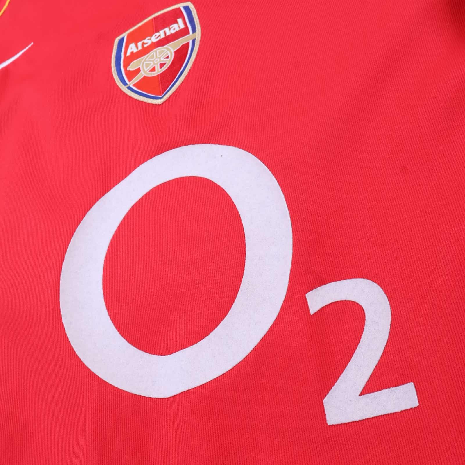 Arsenal 2004/05 Home Shirt - M- TAGS