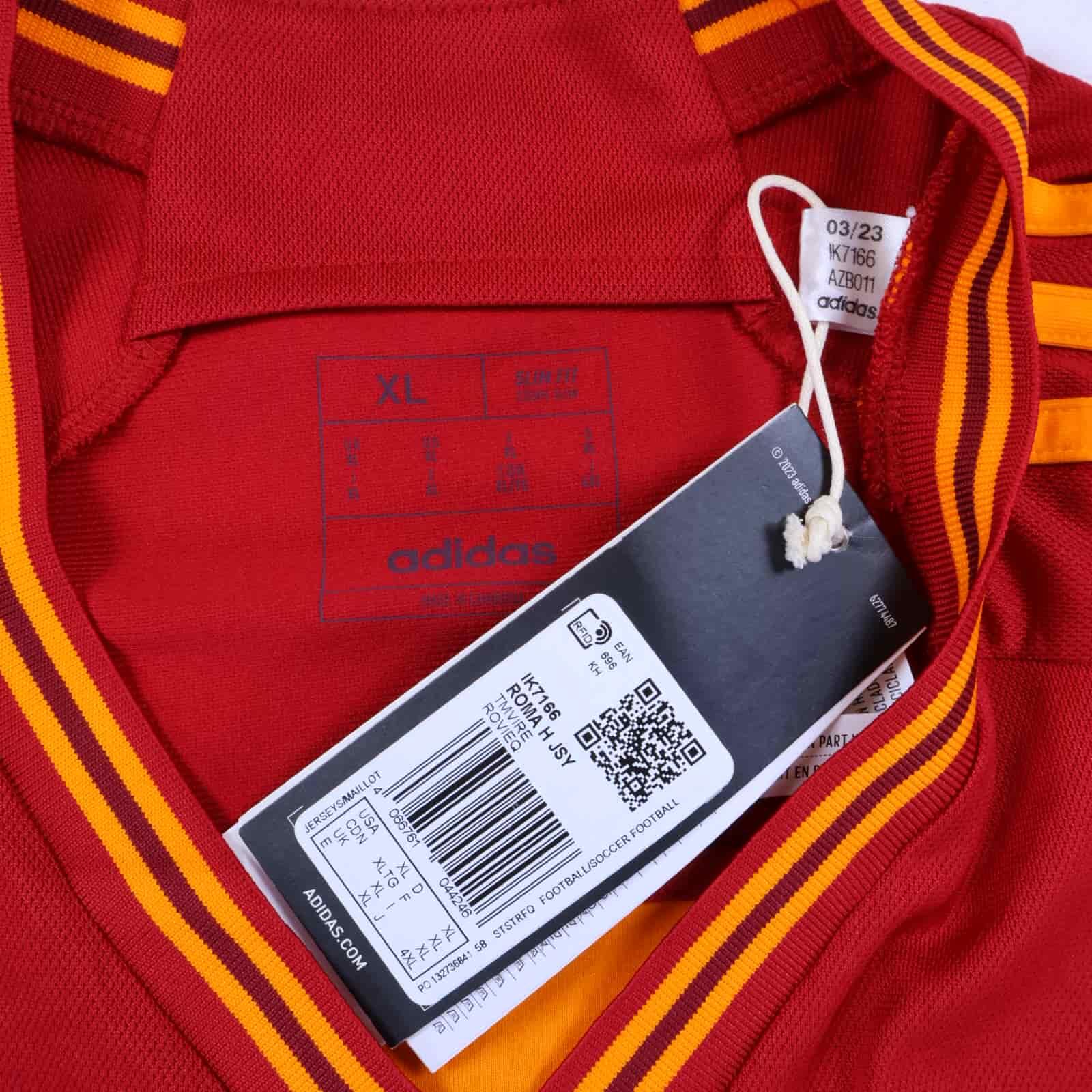 As Roma 2023/24 Home Shirt - XL