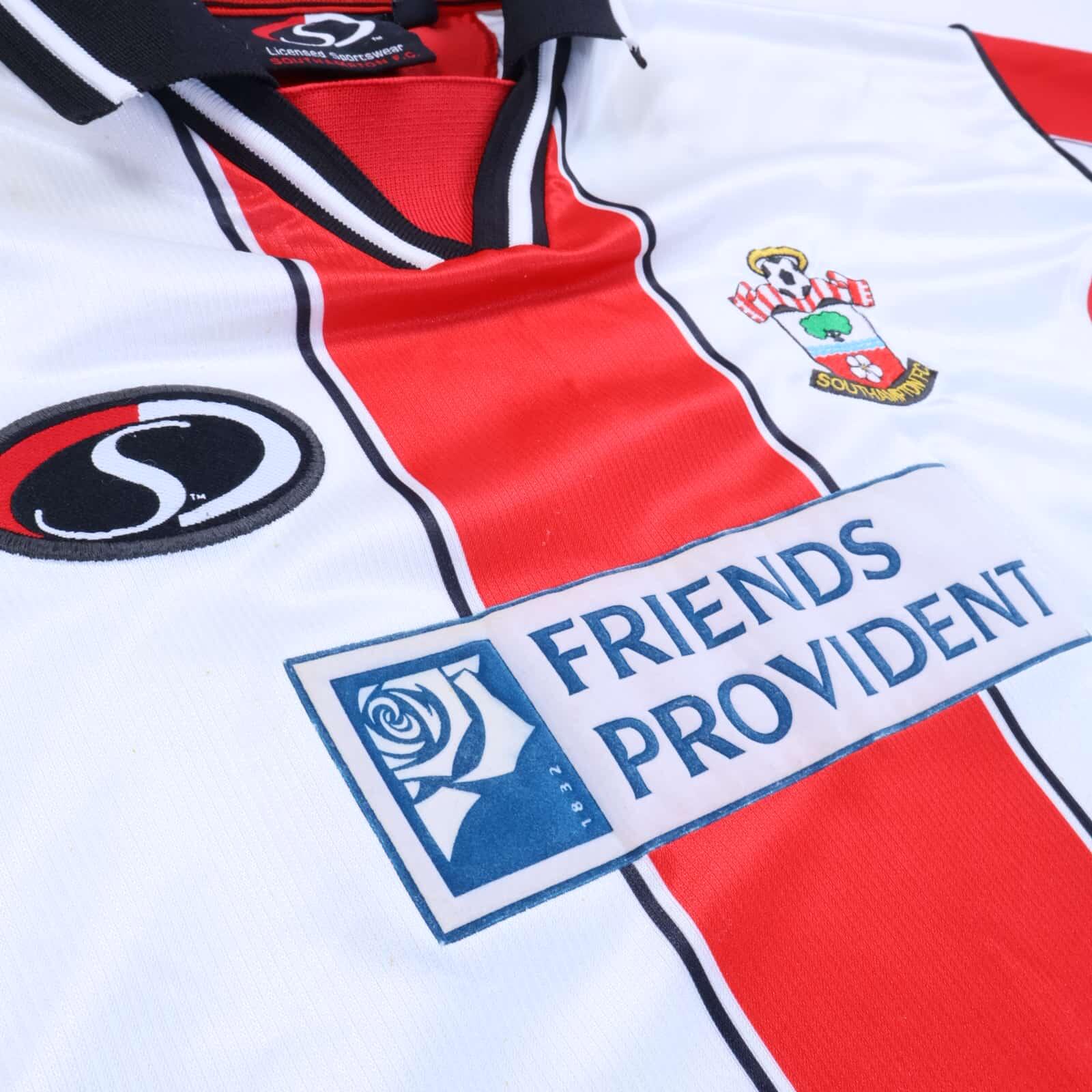 Southampton F.C 1999/01 Home Shirt - L- BACK