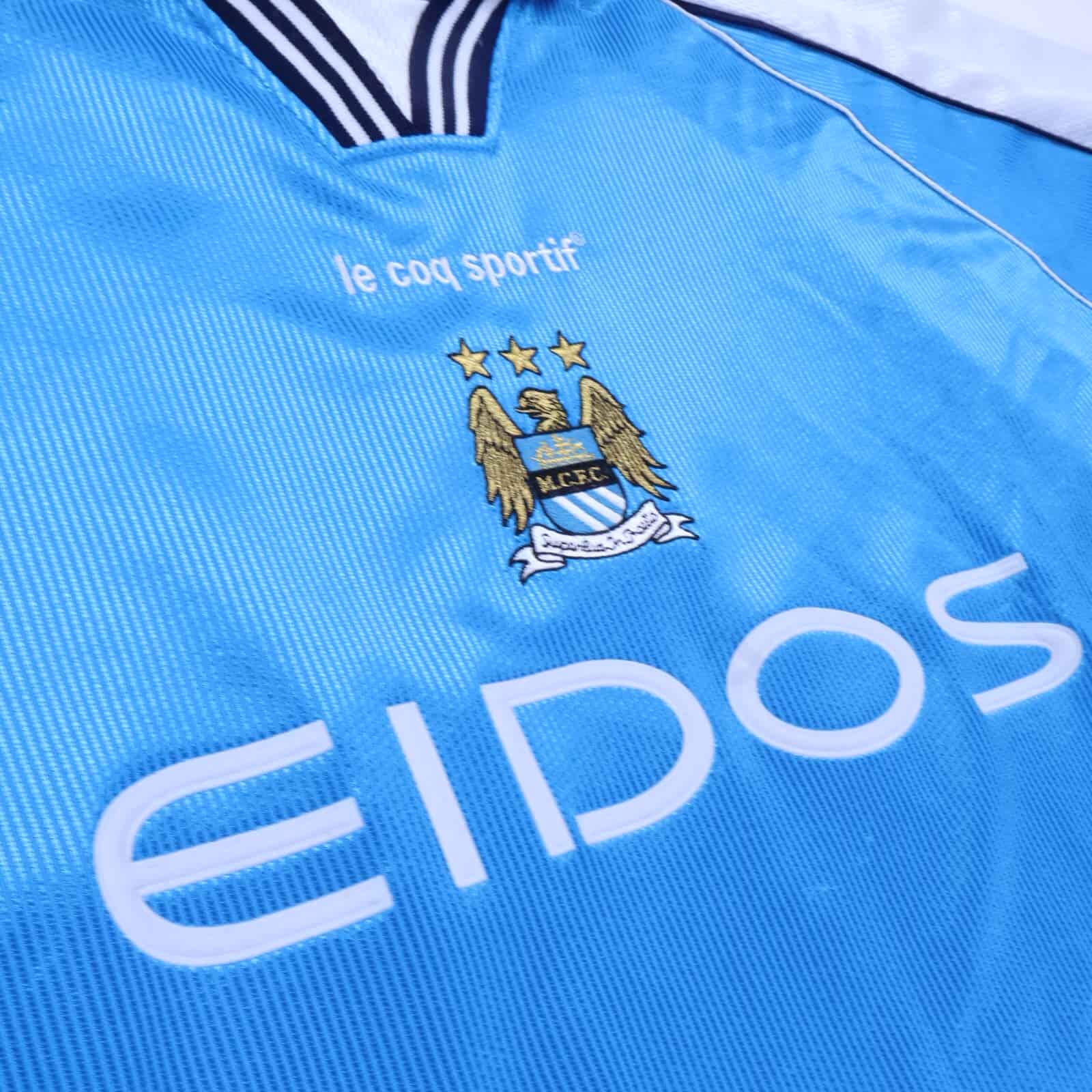 Manchester City 1999/01 Home Shirt - 2XL- BACK