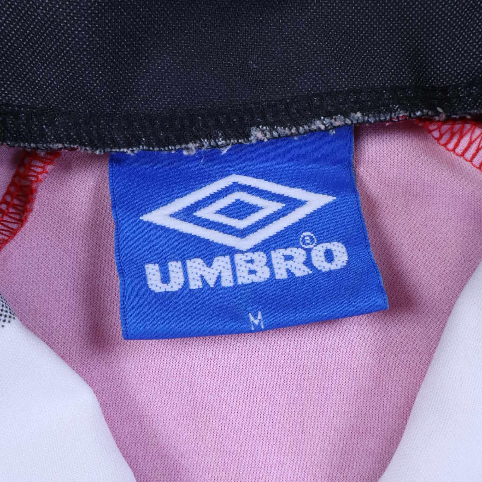 Manchester United Porbosky #15 1996/98 Home Shirt - M
