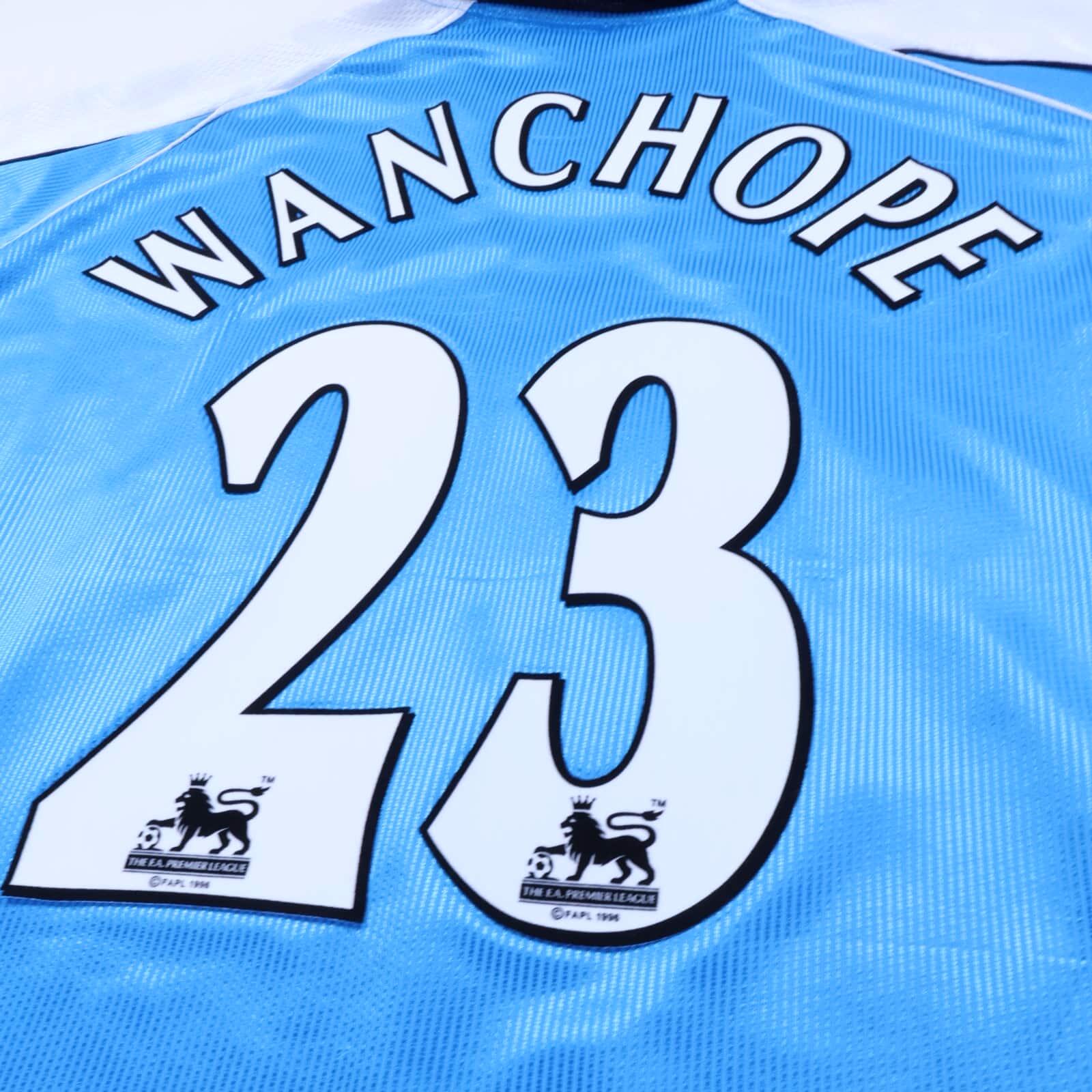 Manchester City Wanchope #23 1999/01 Home Shirt - 2XL