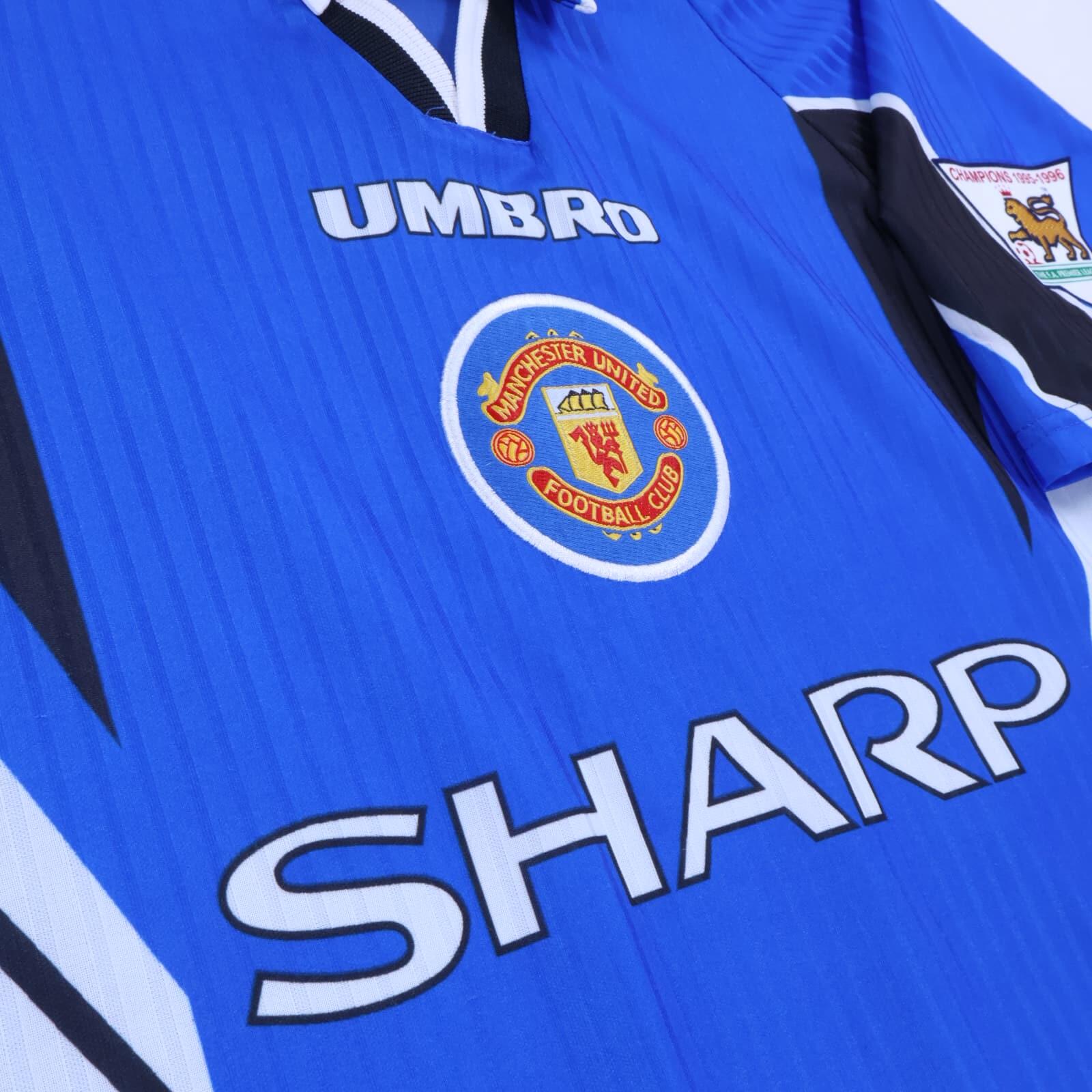 Manchester United Cantona #7 1997/98 Third Shirt - L