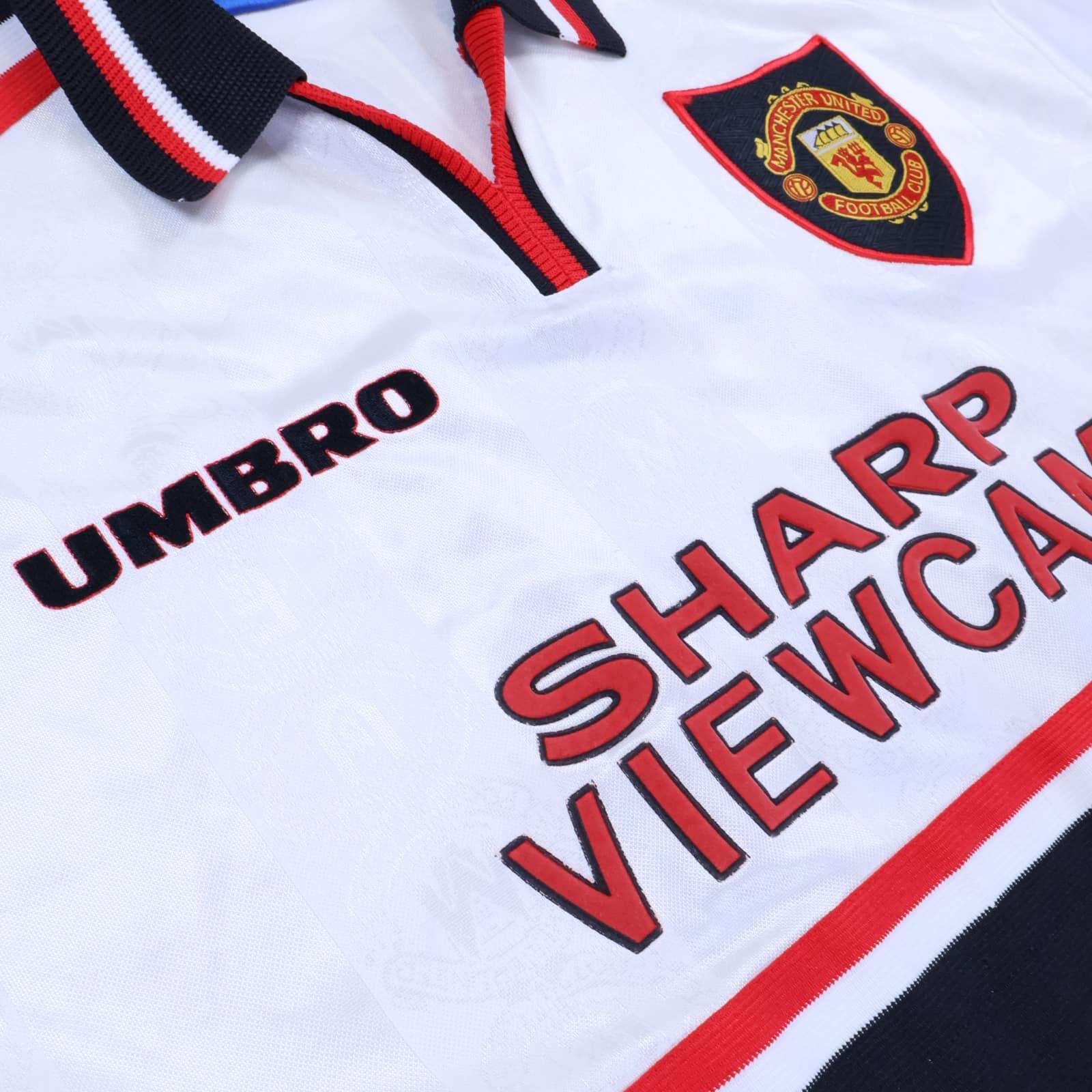 Manchester United Scholes #18 1997/99 Away Shirt - M