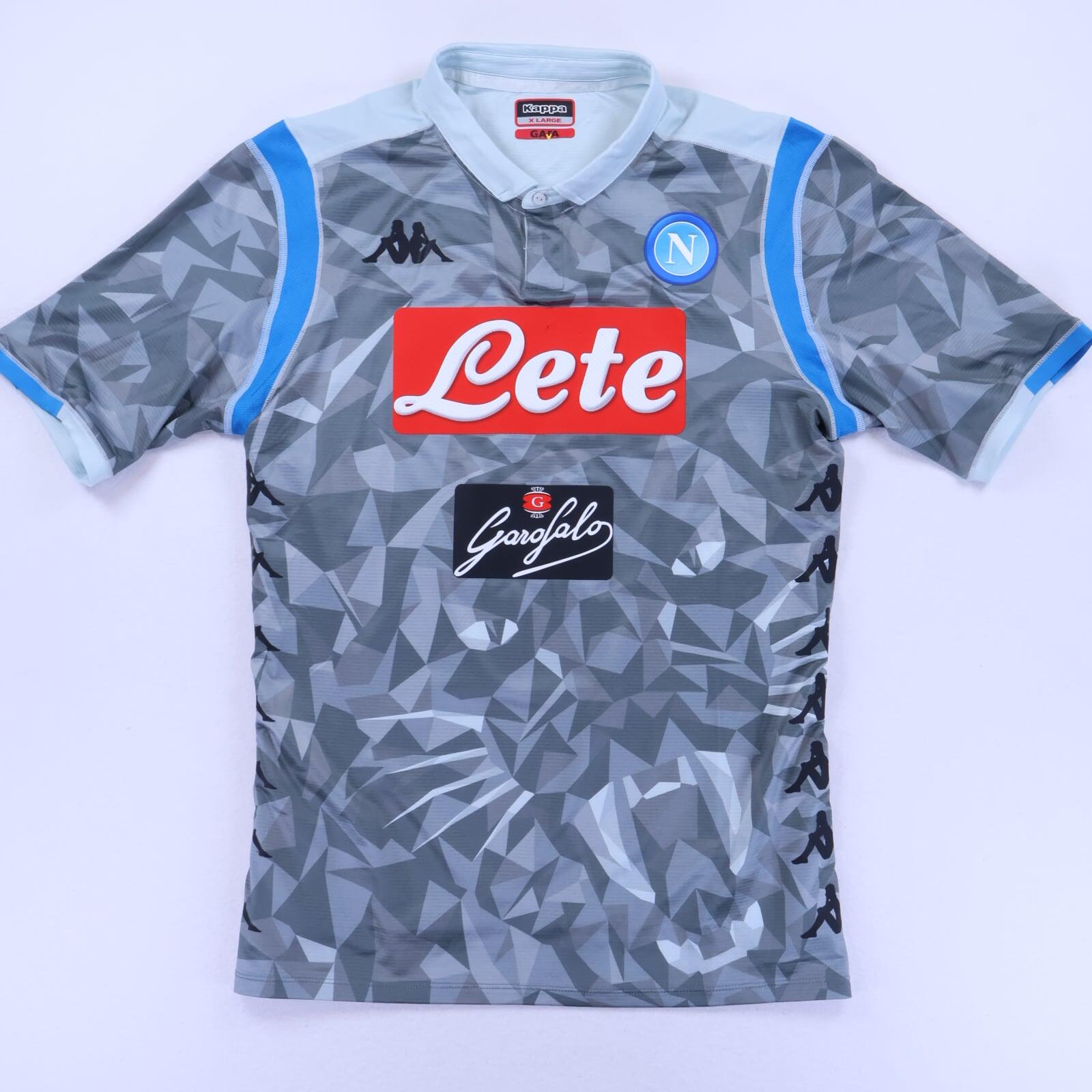 Napoli 2018/19 Third Shirt - Debute Season - XL- FRONT