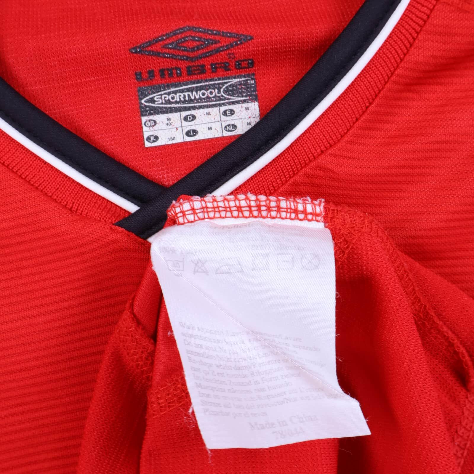 Manchester United Yorke #19 2000/02 Home Shirt - M- TAGS