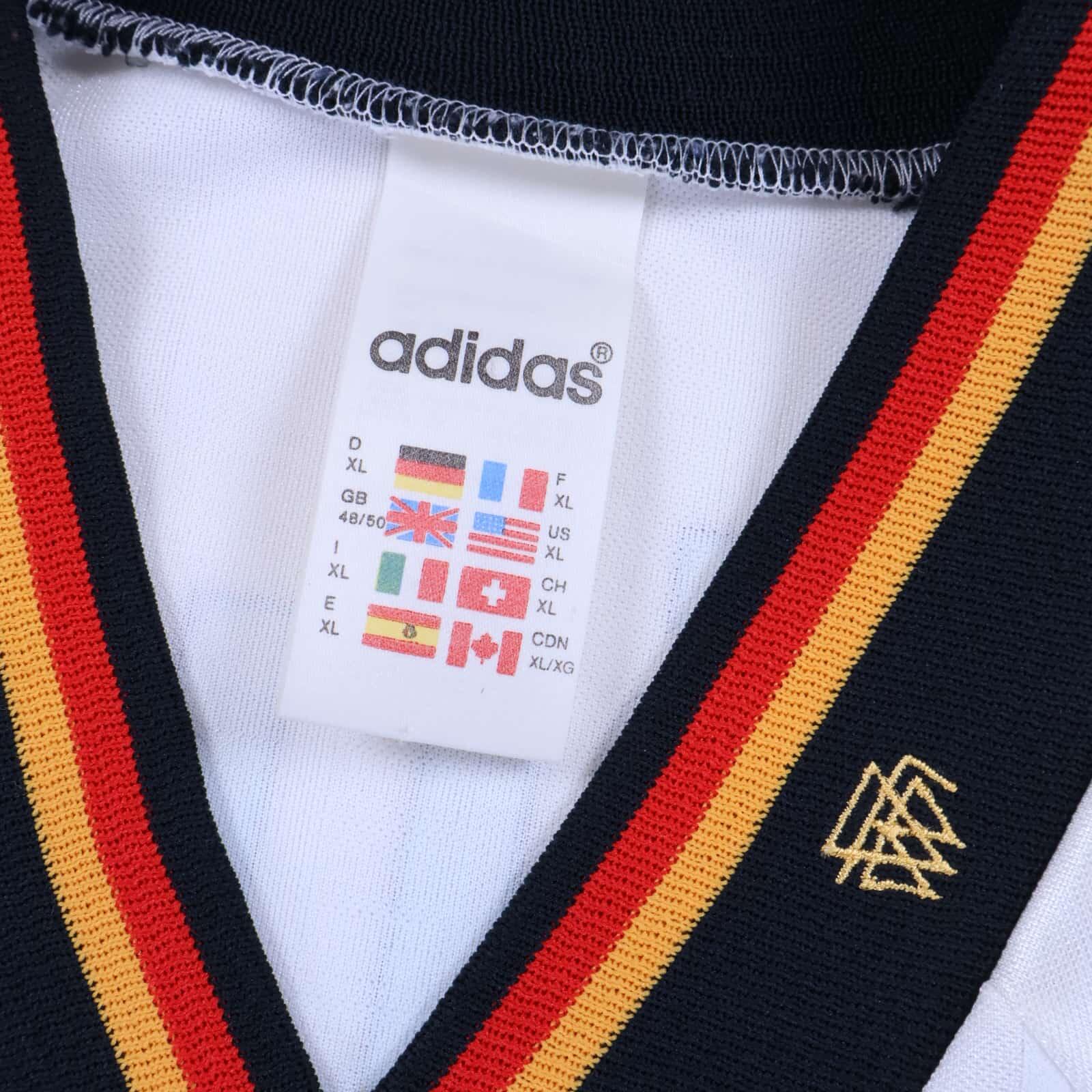 Germany Moller #7 1992/94 Home Shirt - XL