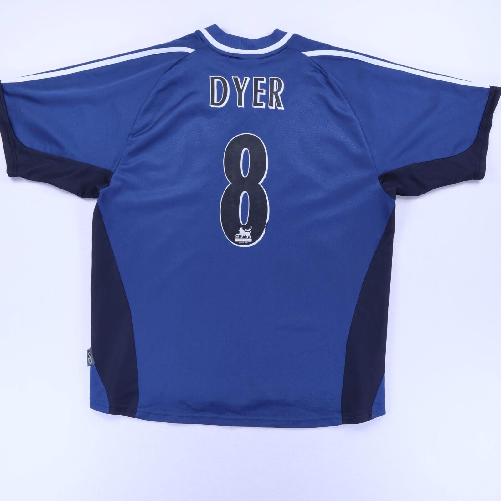 Newcastle United Dyer #8 2001/02 Away Shirt - L- FRONT