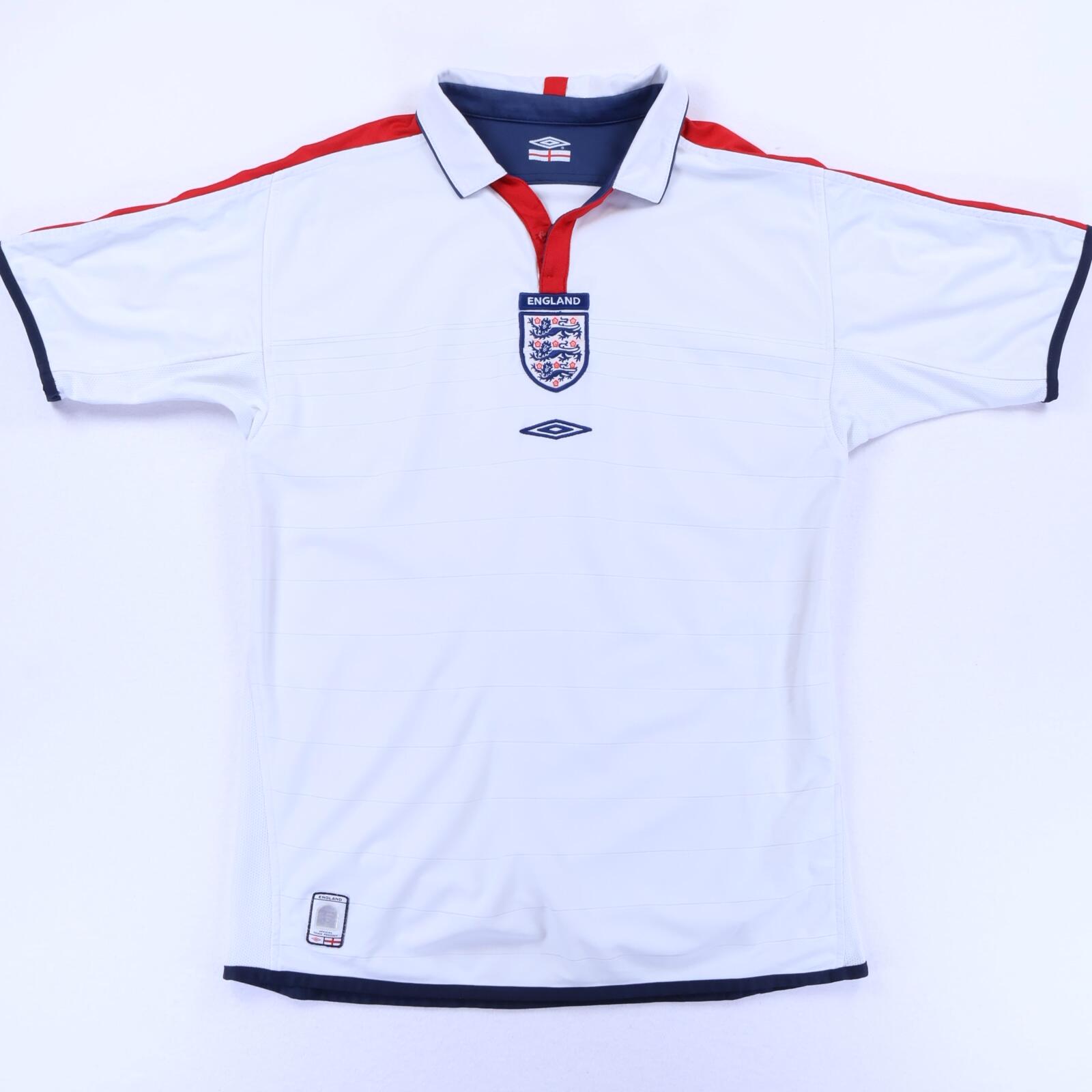 England 2003/05 Home Shirt - Reversible - M- FRONT