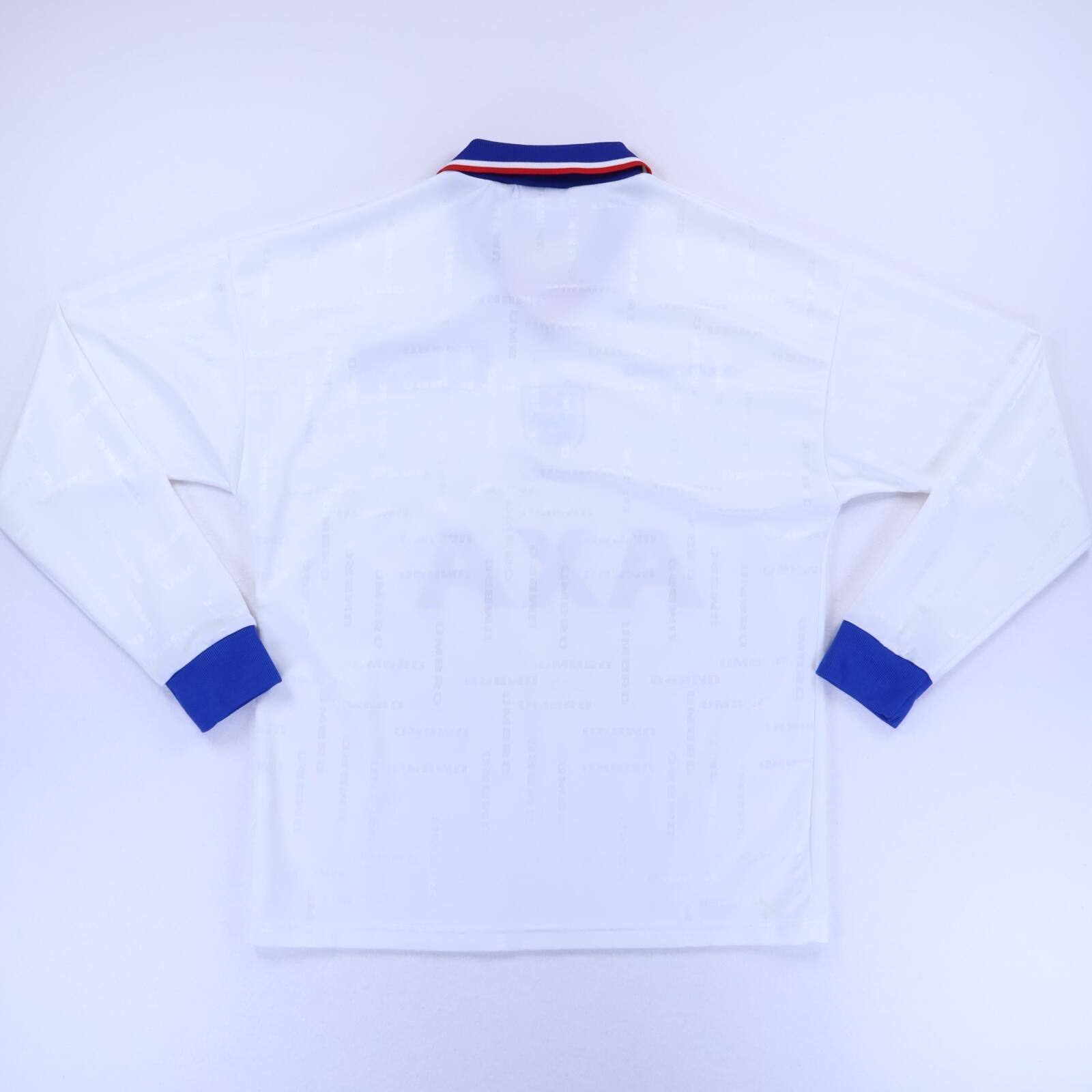 England 1998/99 Home Shirt - Long Sleeve - M