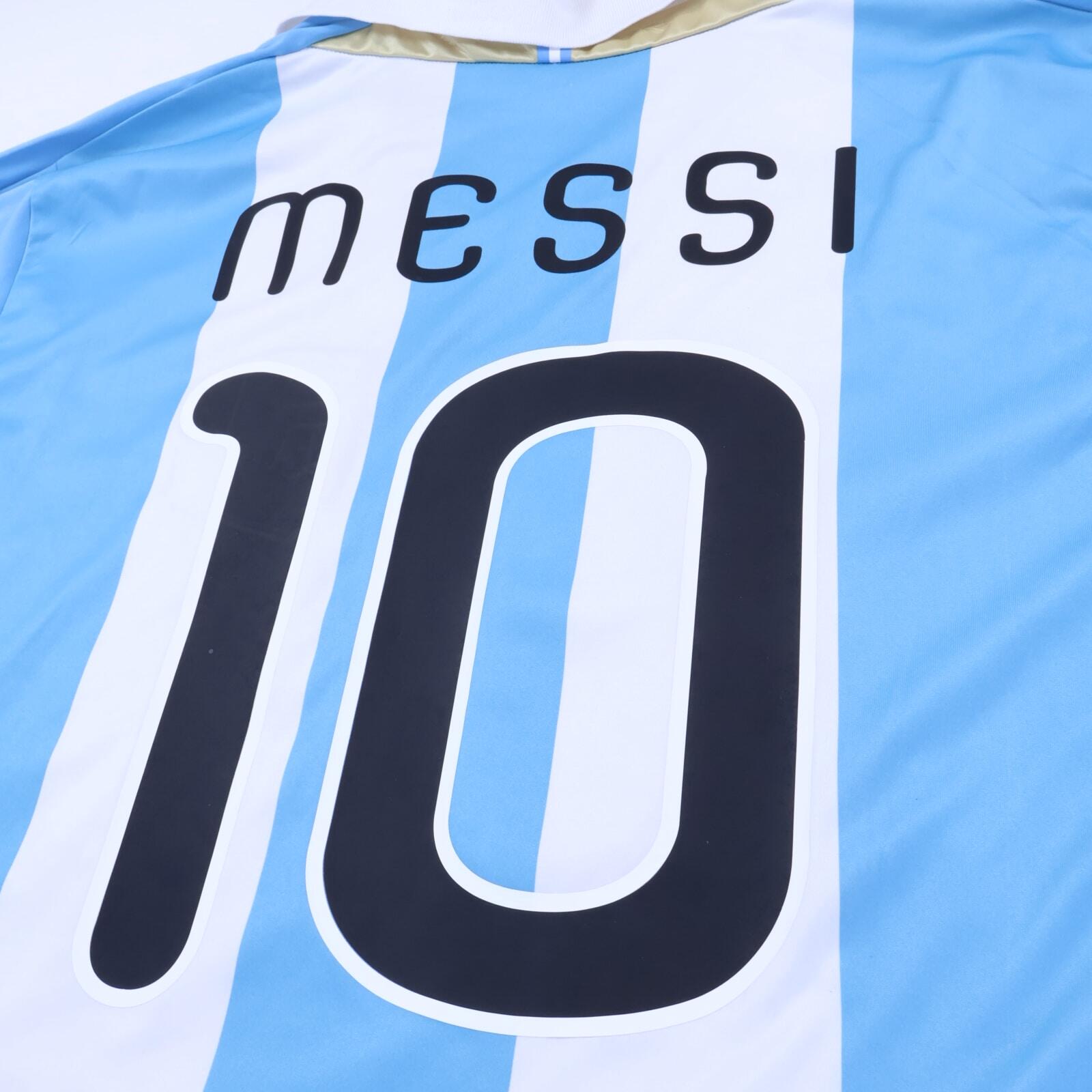 Argentina Messi #10 2011/13 Home Shirt - XL- TAGS