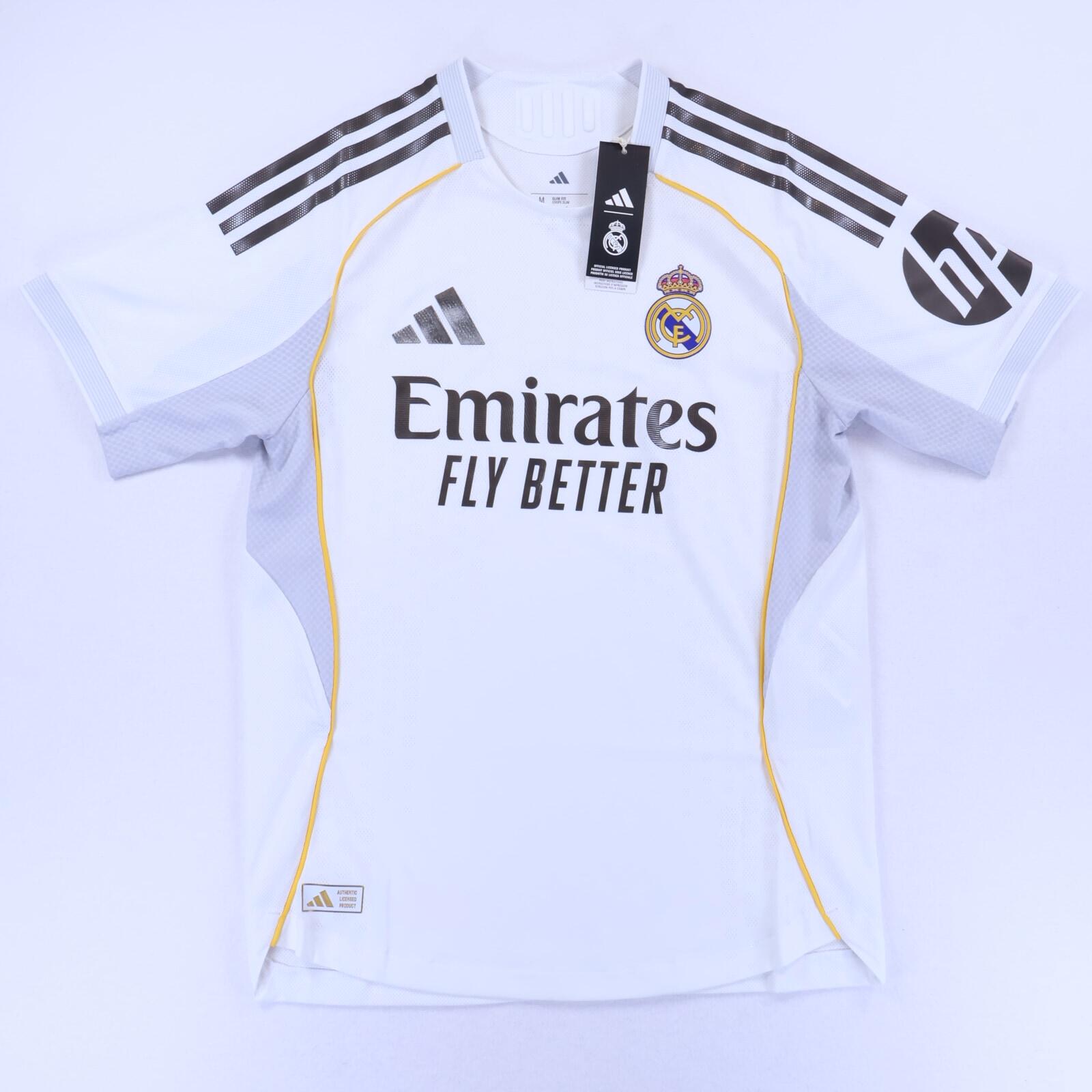 Real Madrid 2025/26 Home Shirt - M- FRONT