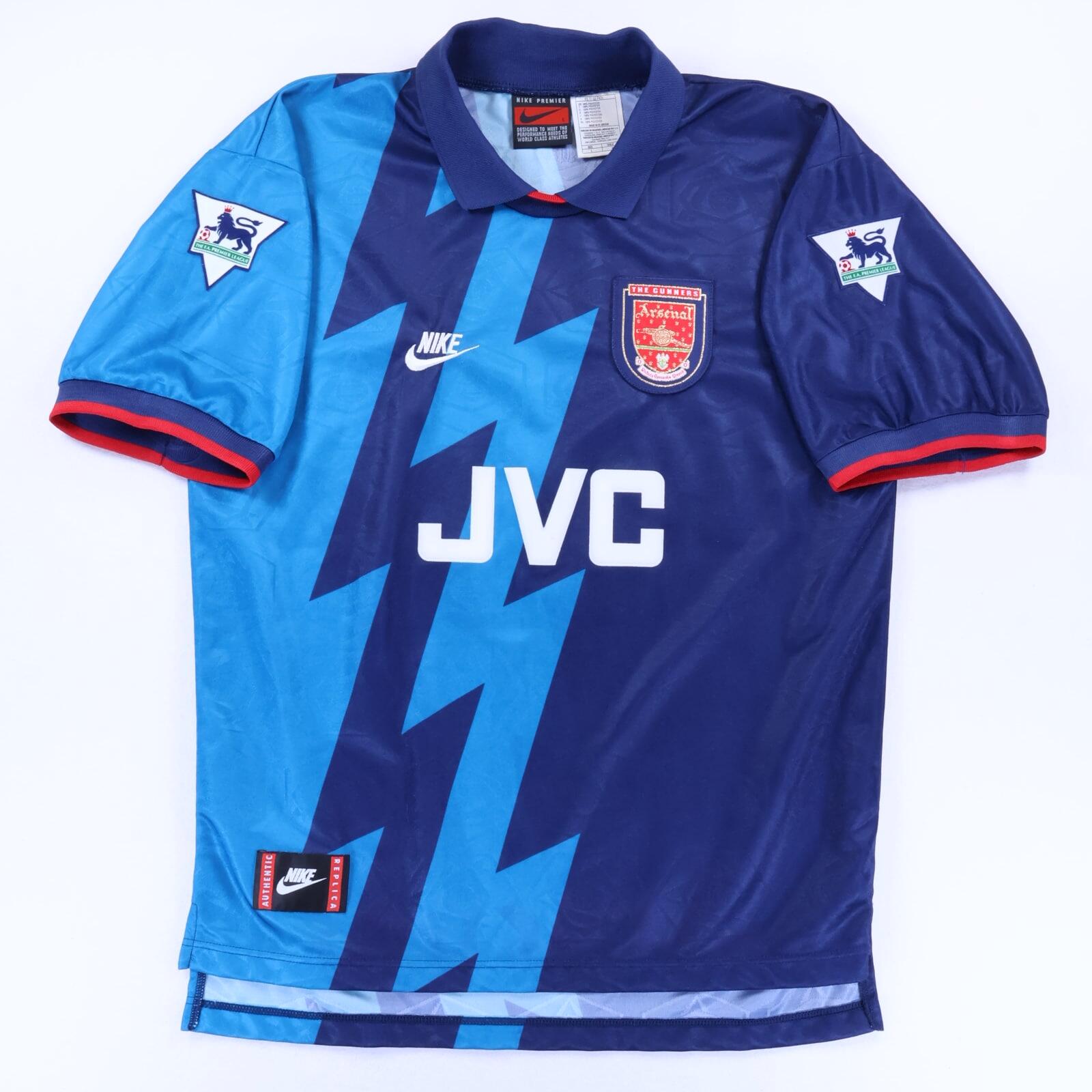 Arsenal Platt #7 1995/96 Away Shirt - L- BACK