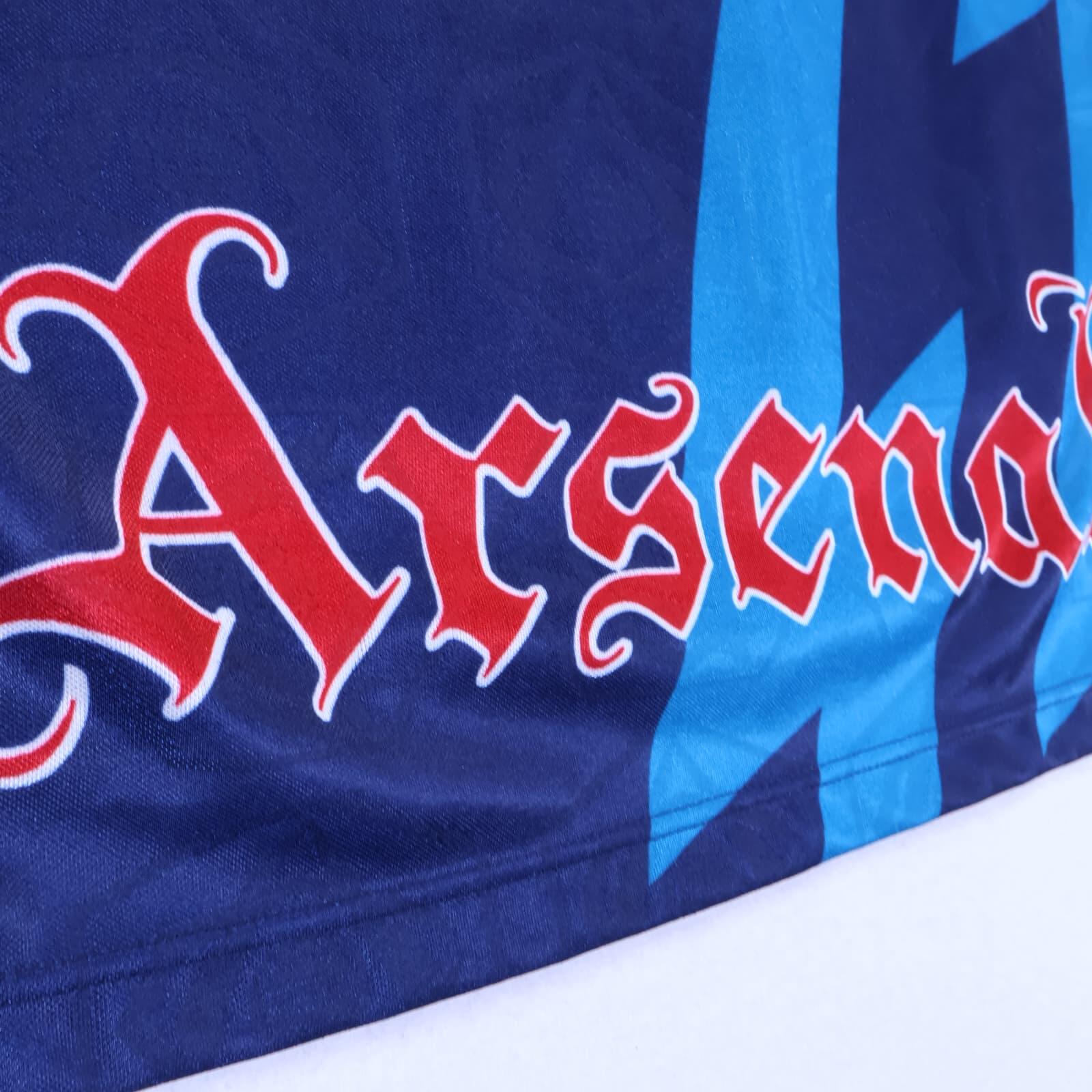 Arsenal Platt #7 1995/96 Away Shirt - L