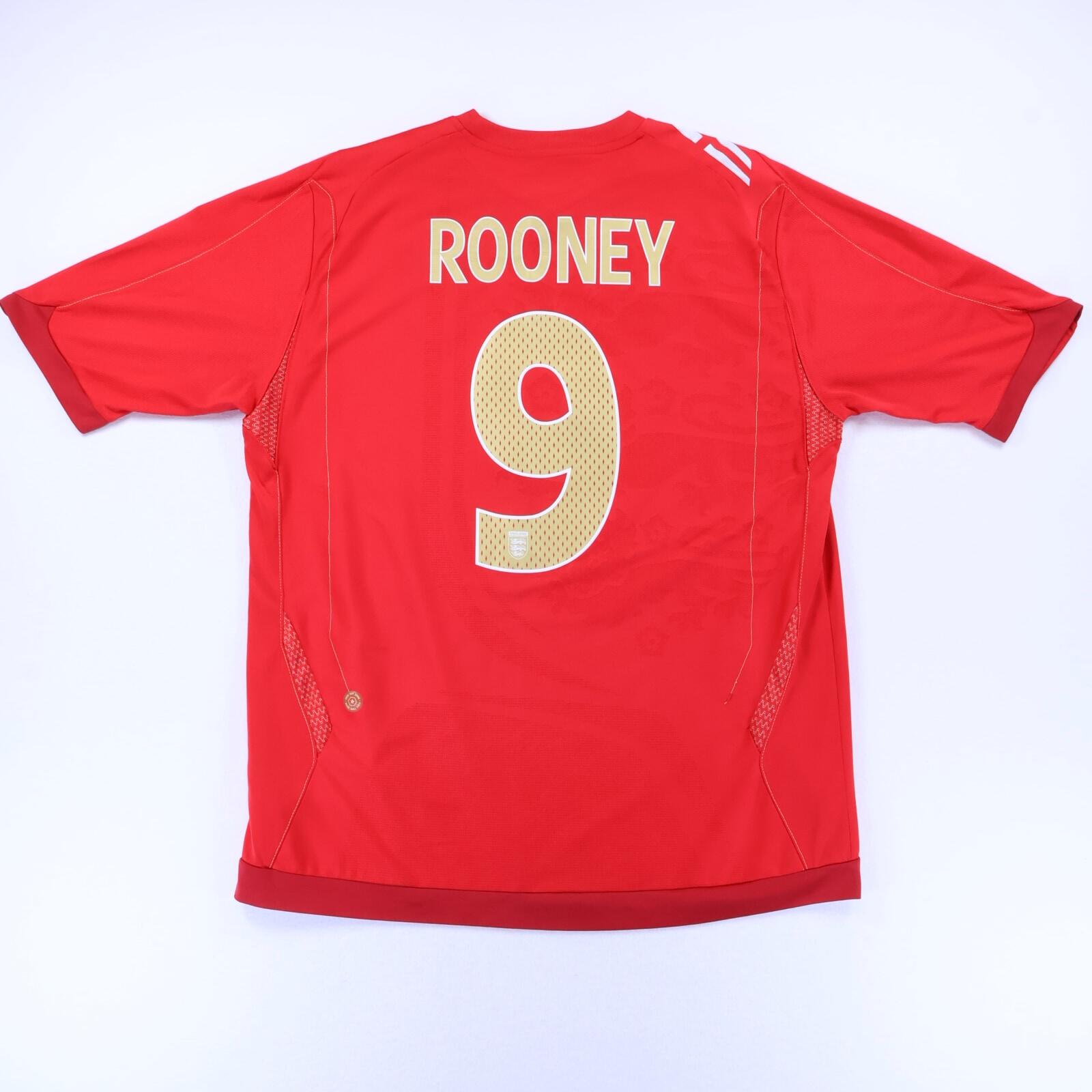 England Rooney #9 2006/08 Away Shirt - XL- FRONT