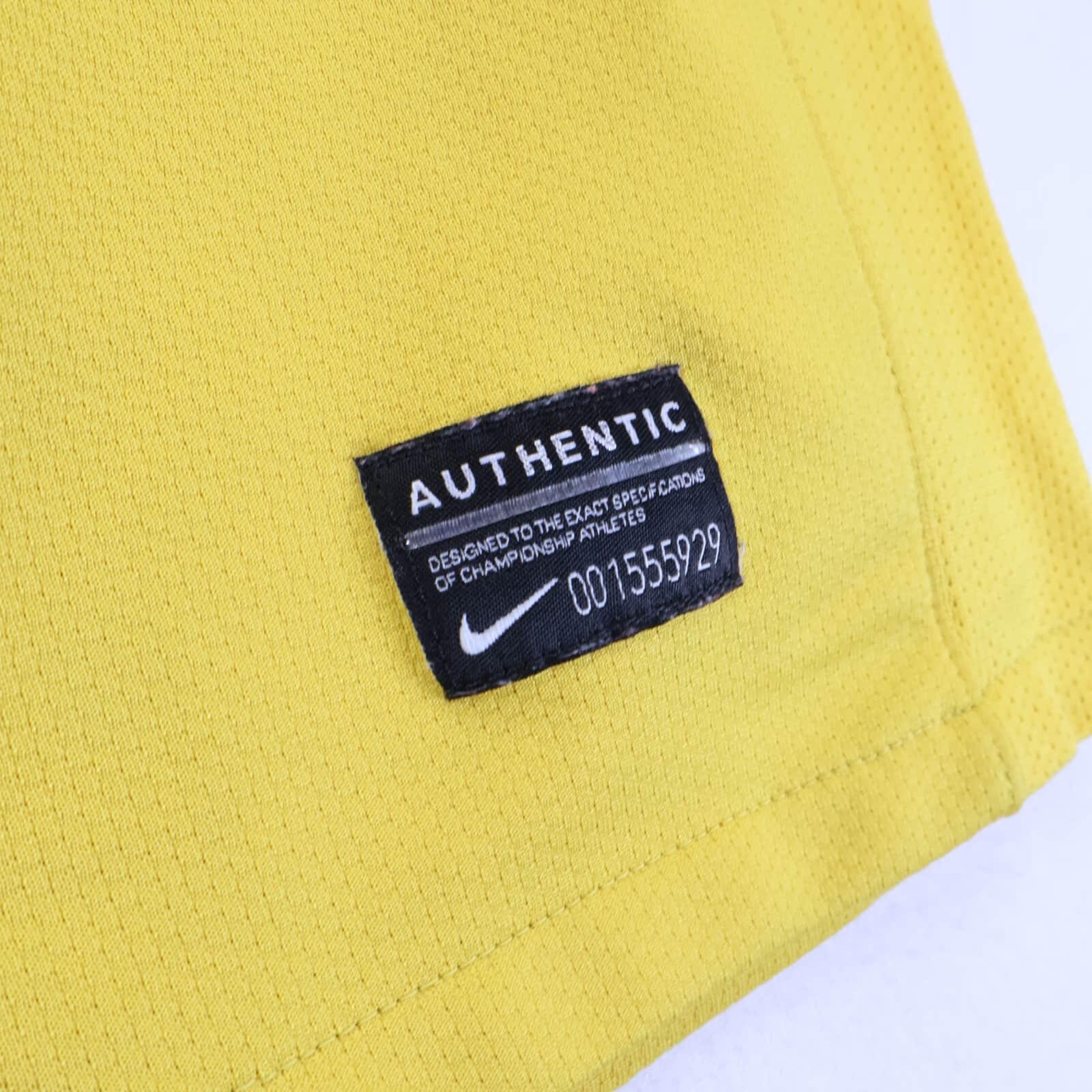 Brazil 2010/11 Home Shirt - L- BACK