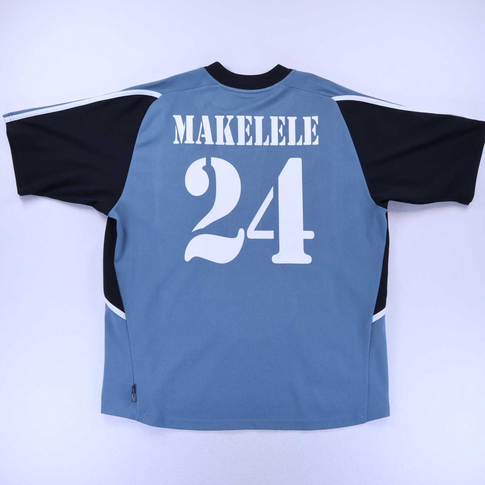 Real Madrid Makalele #24 2001/02 Third Shirt - XL- FRONT