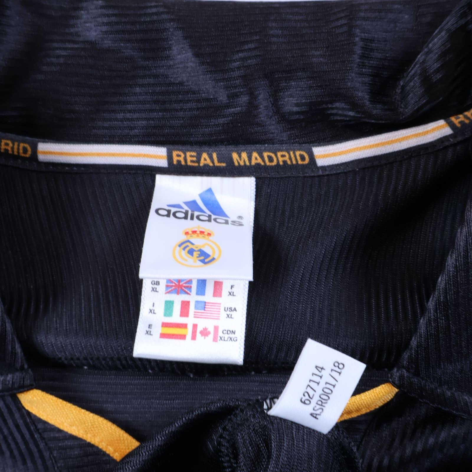 Real Madrid Karembeu #22 1999/01 Away Shirt - XL- TAGS