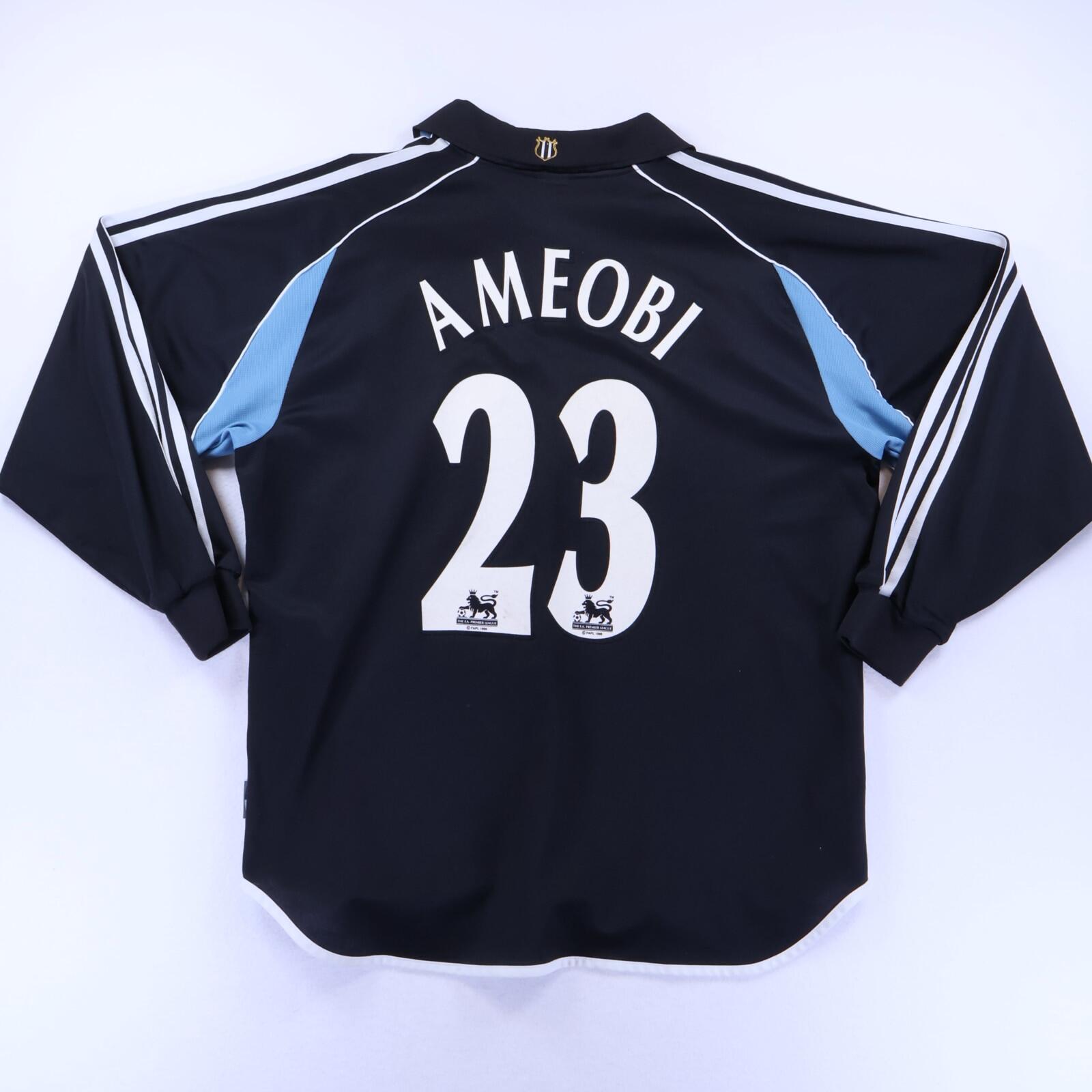 Newcastle Ameobi #23 2000/01 Away Shirt - XL- FRONT