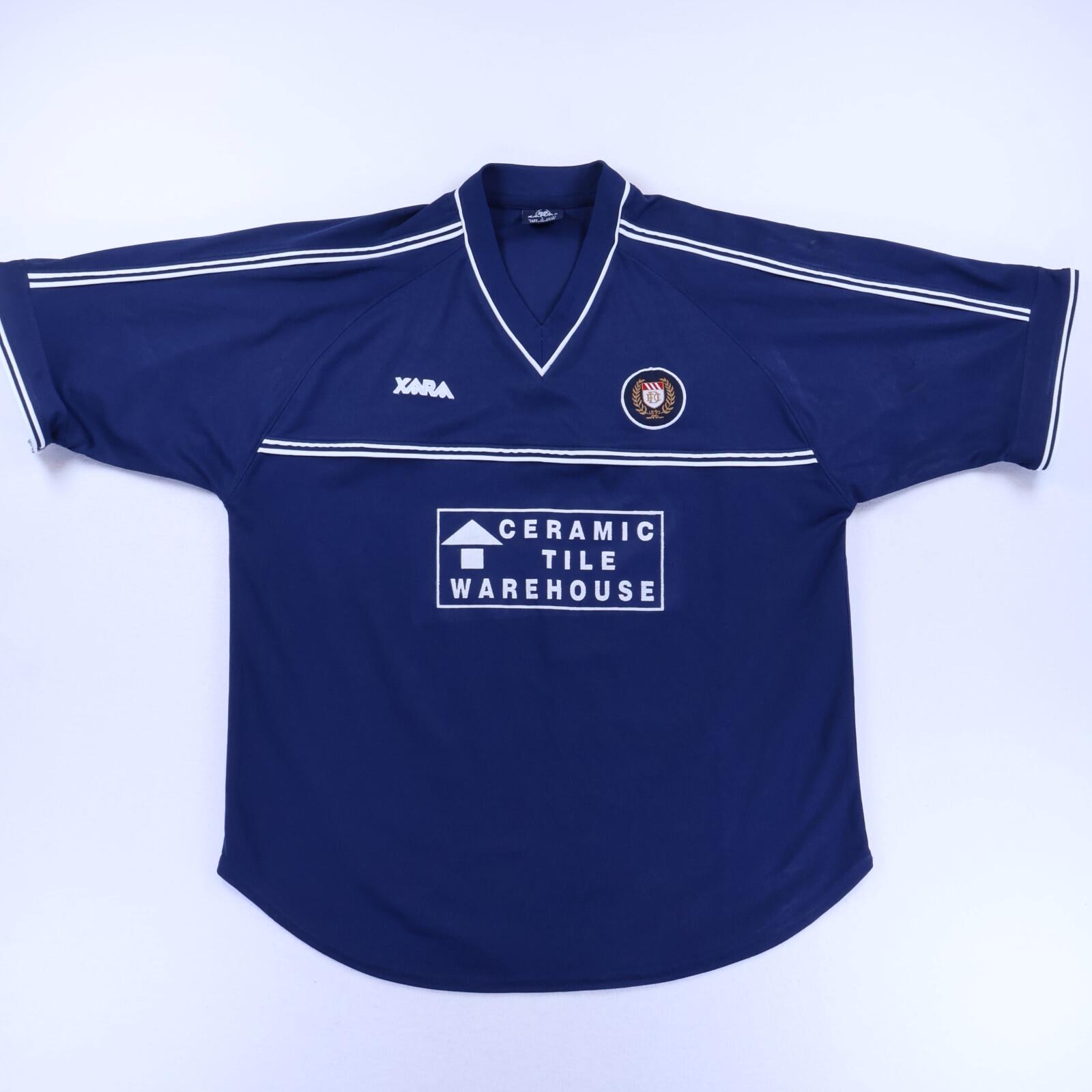 Dundee Fc 2001/02 Home Shirt - L- FRONT