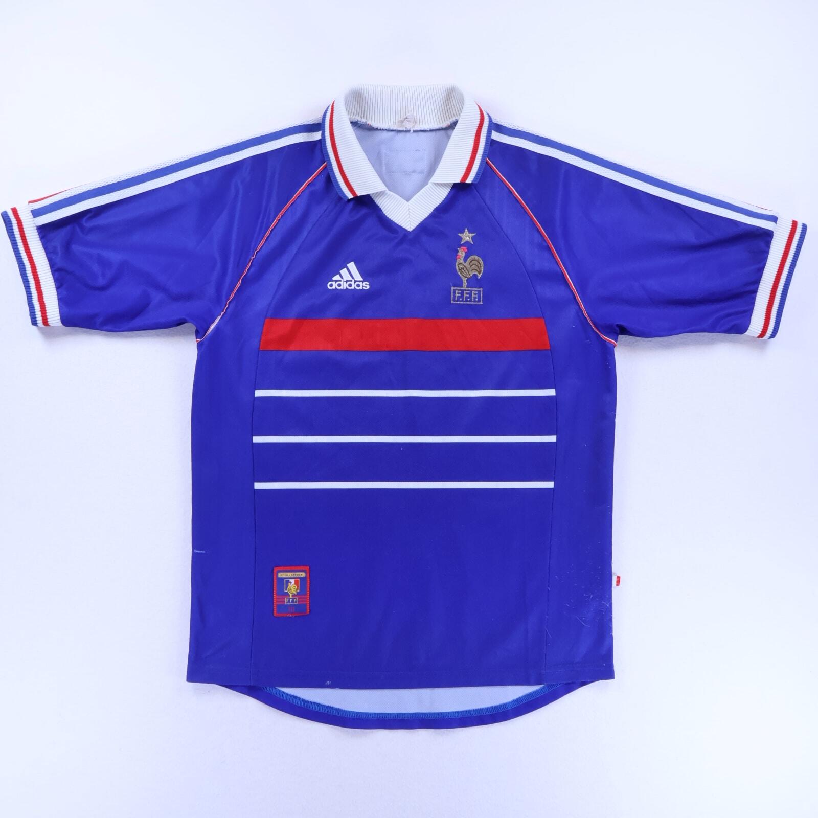 France 1998/00 Home Shirt - M- FRONT